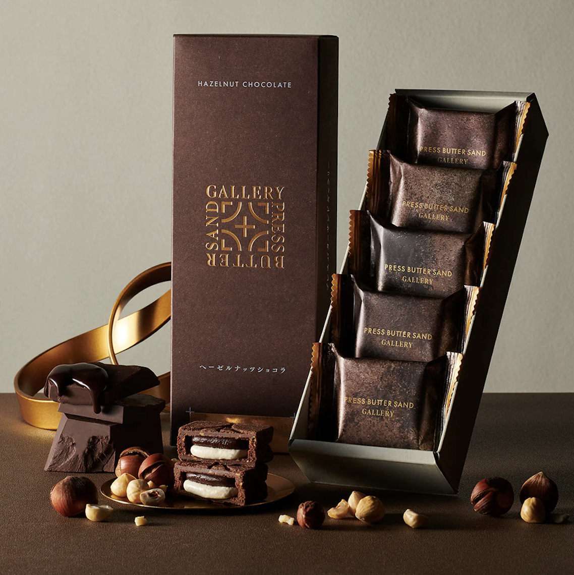 Press Butter Sand｜榛子朱古力