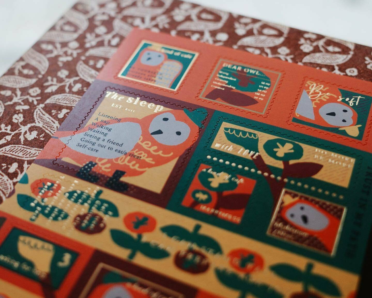 心的聲鷹 燙金郵票貼紙｜什物 A KIND OF CAFE