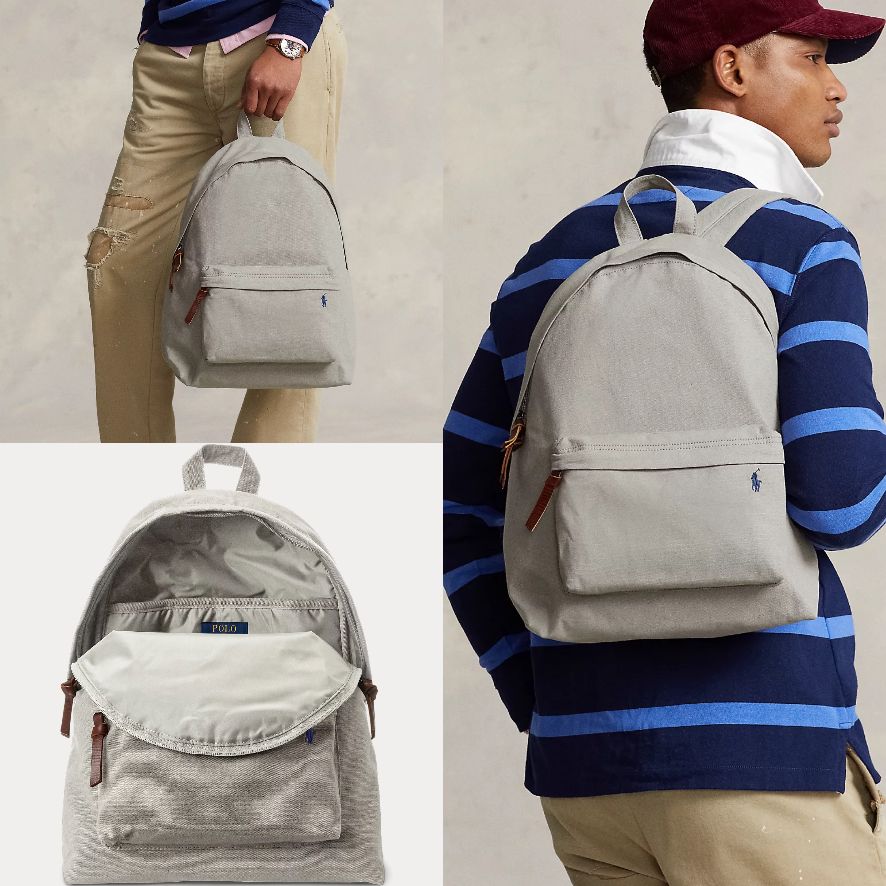 [美國現貨] Polo Ralph Lauren Men Canvas Backpack