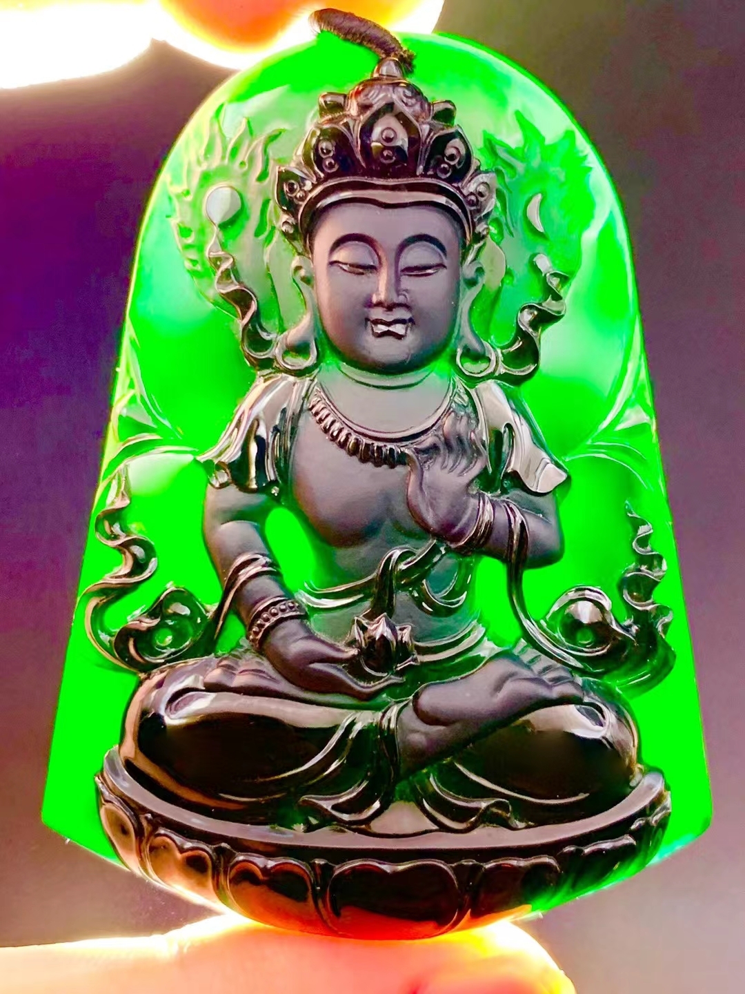 1130567 墨翠火焰度母