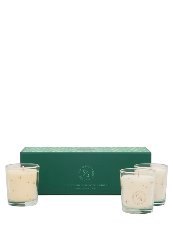 Castelbel Magical Holidays Votive 蠟燭套裝 3x70g