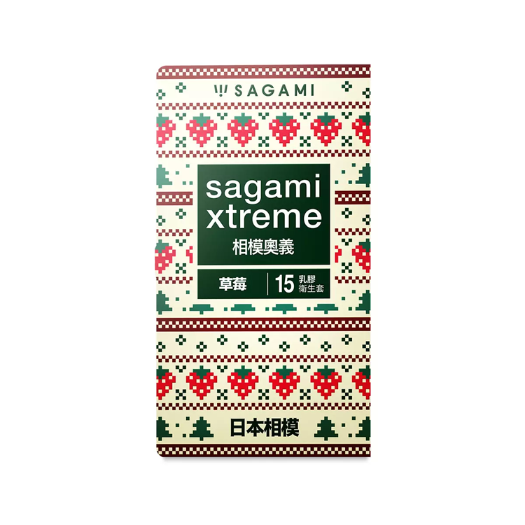 sagami 相模奧義 超薄型草莓香衛生套