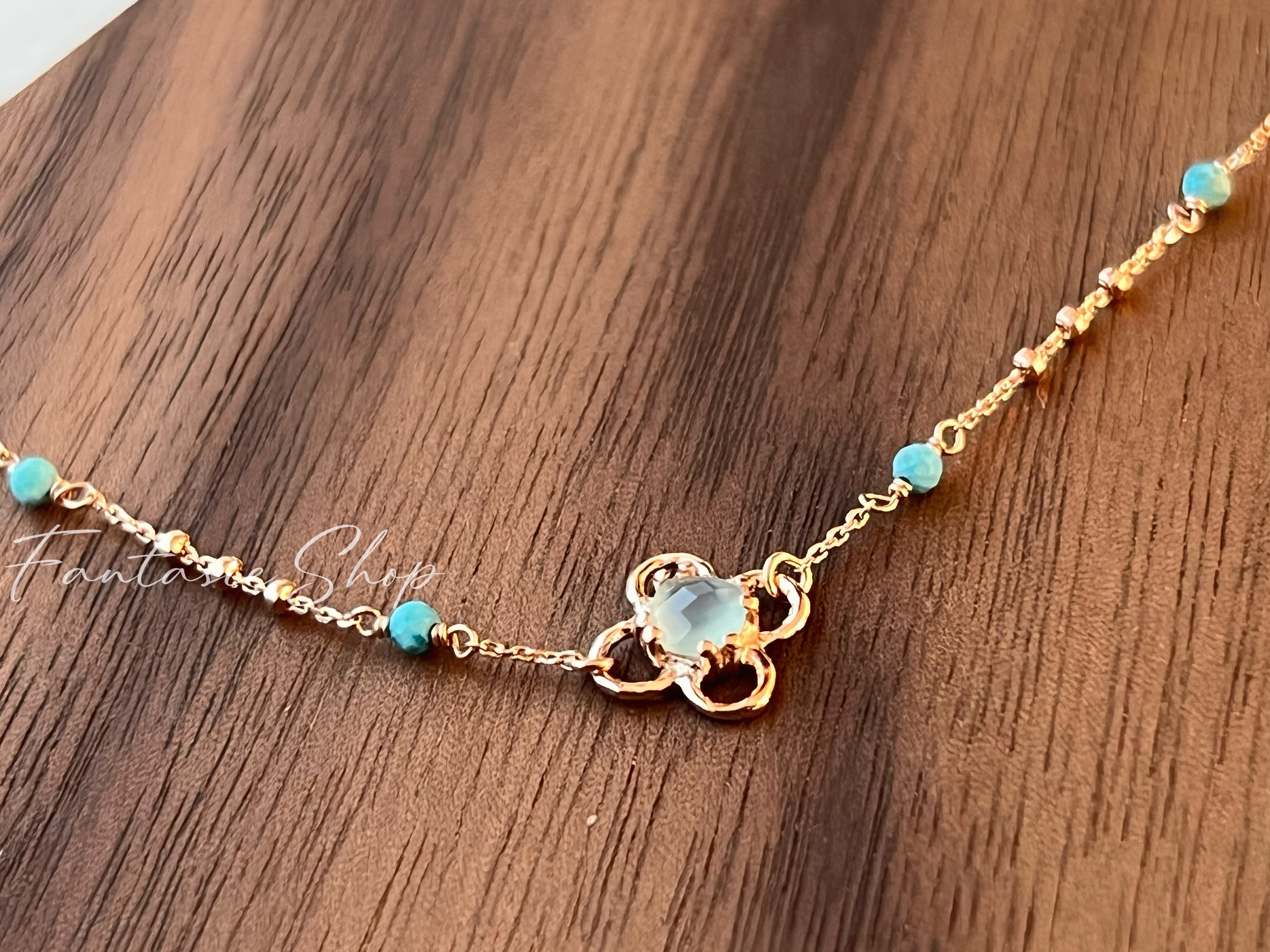 🇰🇷高質感輕珠寶飾品典雅小花手鏈