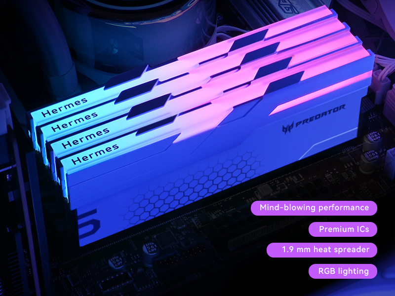 新品　Predator Hermes DDR5 RGB 32GB CL28 Predator HERMES RGB DDR5 32GB