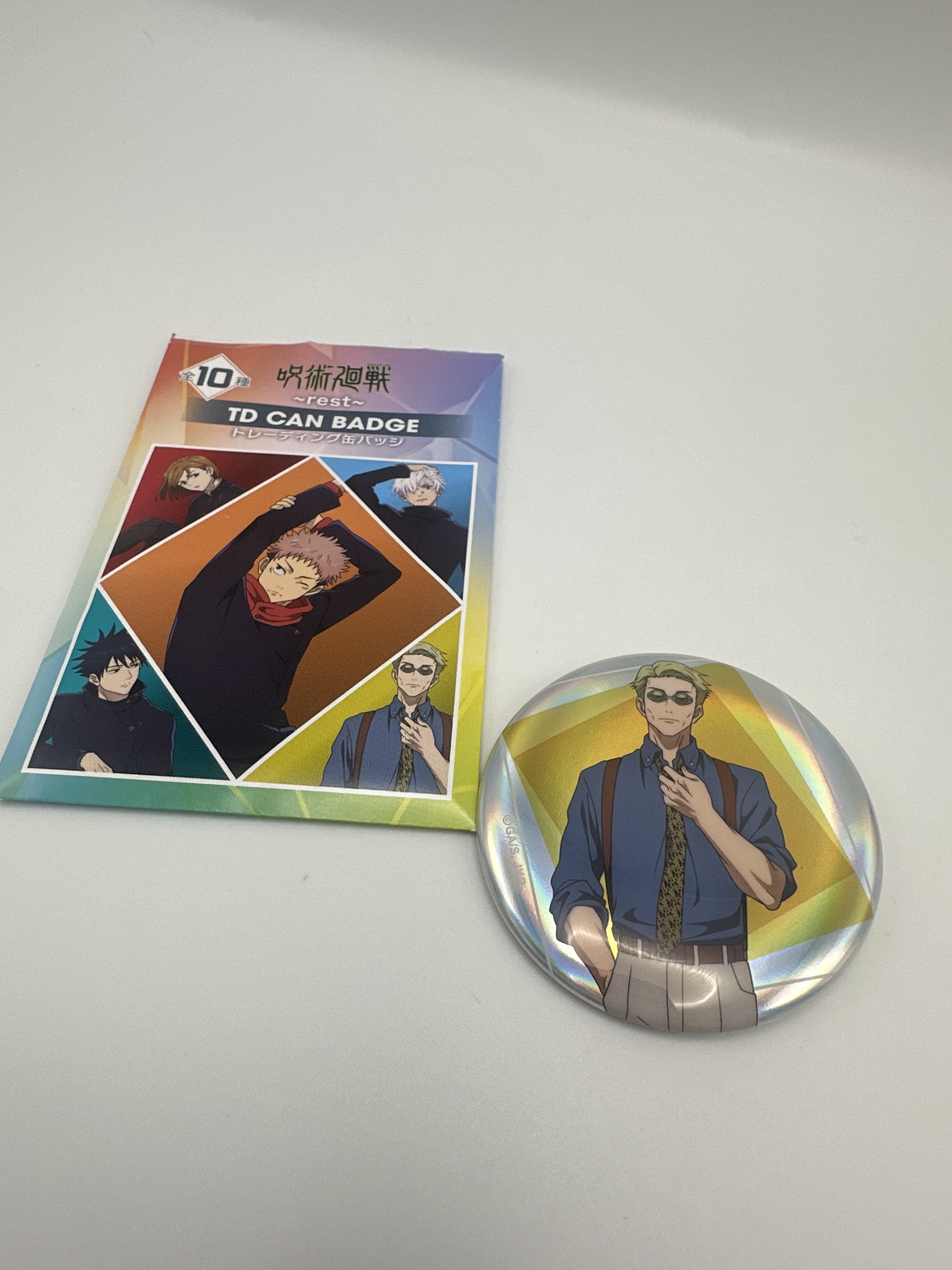 咒術迴戰 七海健人 彩虹光襟章