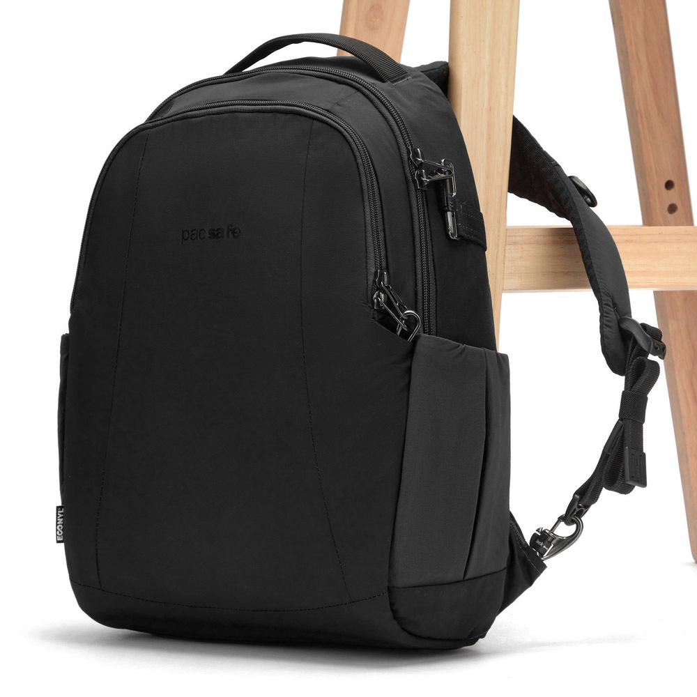 Pacsafe｜Metrosafe LS350 ECONYL® Fabric 都市防盜後背包（15L 