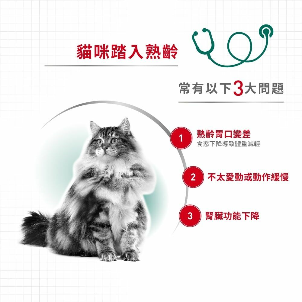 Royal Canin - 老貓濕糧 - 成貓7+理想體態營養主食濕糧 (肉汁) 85G (12包)