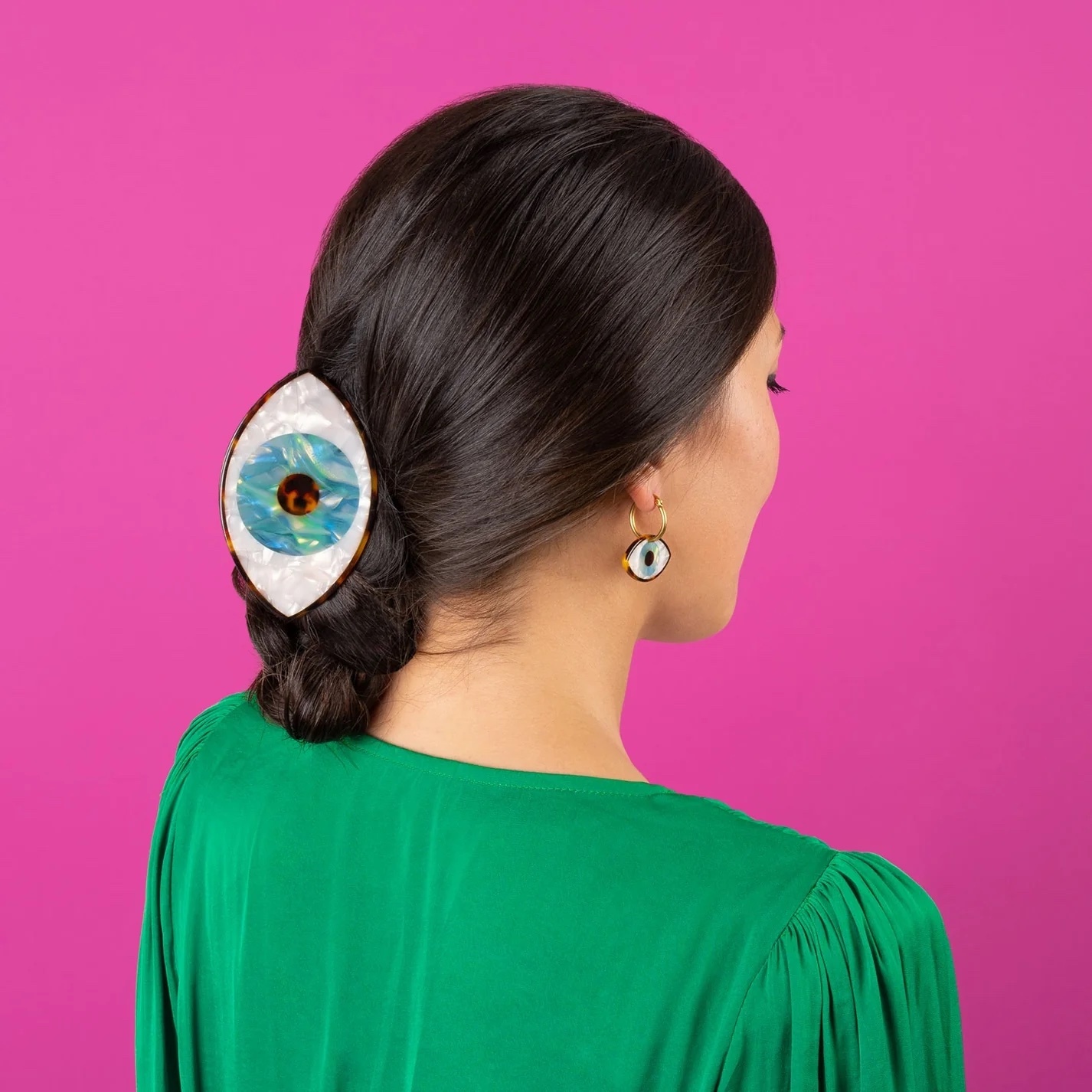 BLUE EYE EARRINGS｜Coucou Suzette