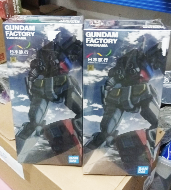 横濱限定套裝 Bandai Gundam factory Yokohama