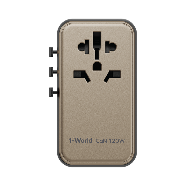 Momax 1-World 120W GaN 方便式旅行插座