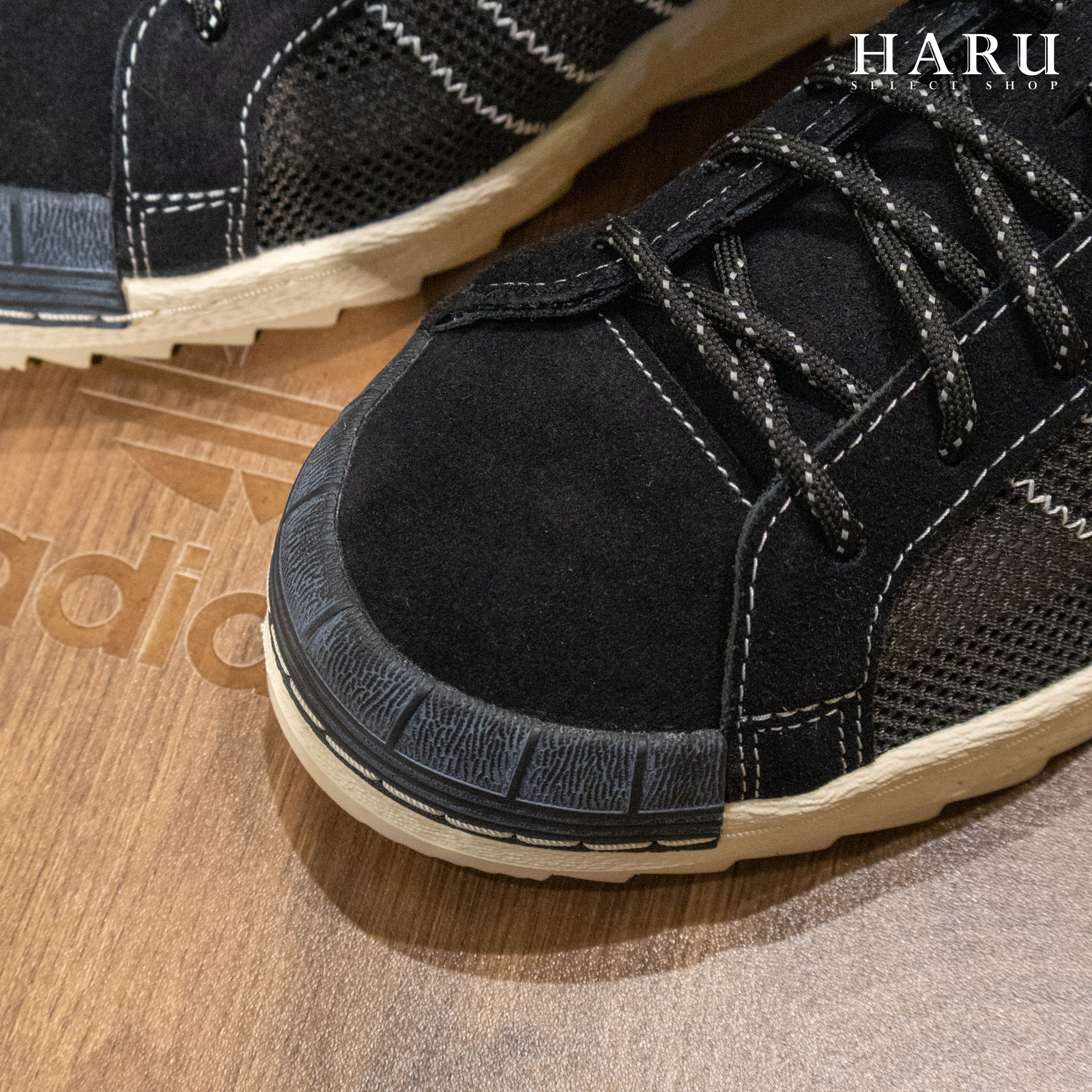 CLOT X NEIGHBORHOOD X ADIDAS SUPERSTAR 三方聯名 陳冠希 致敬經典  黑呼吸 半貝殼頭 IE8879