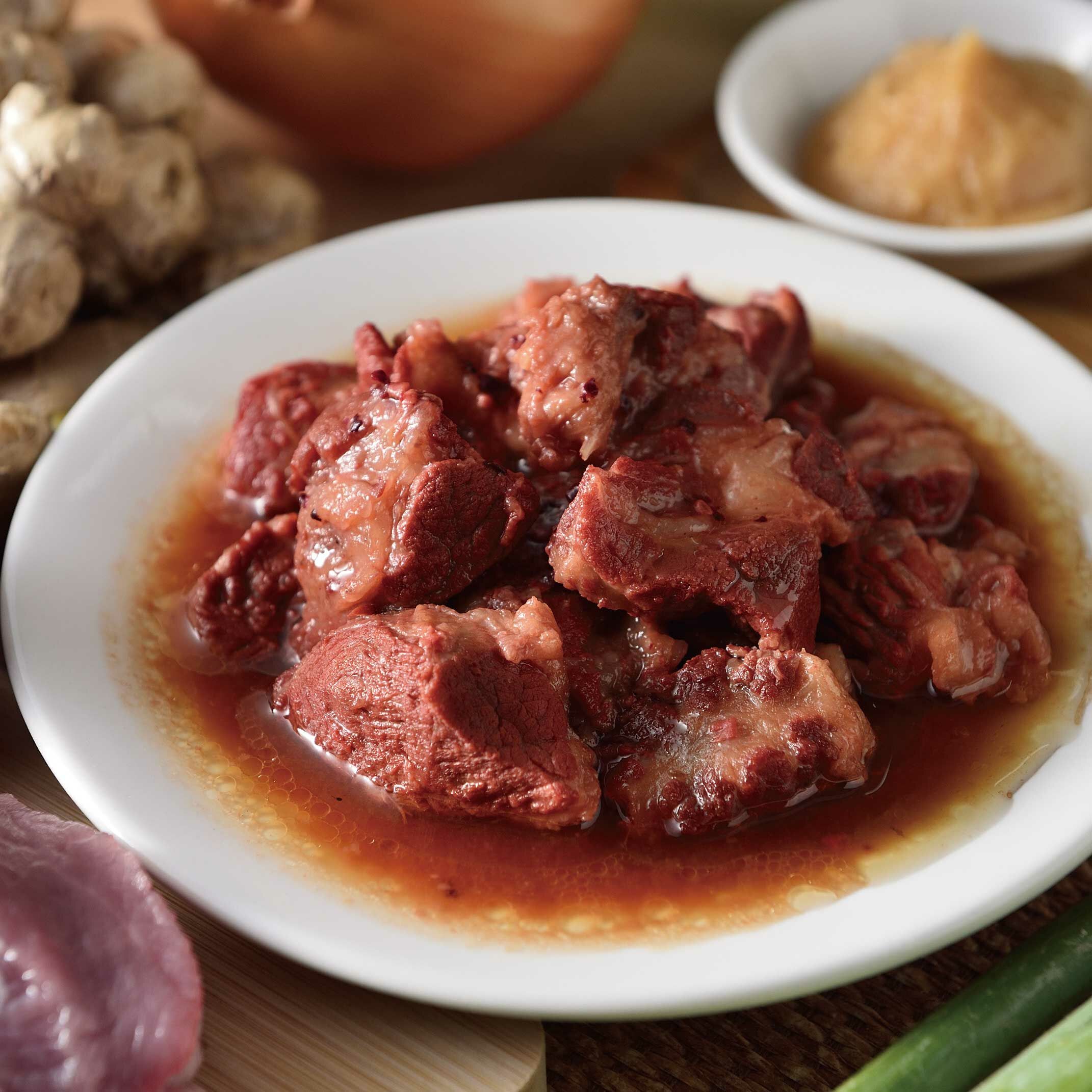 長城食堂-紅麴味噌尬心豚