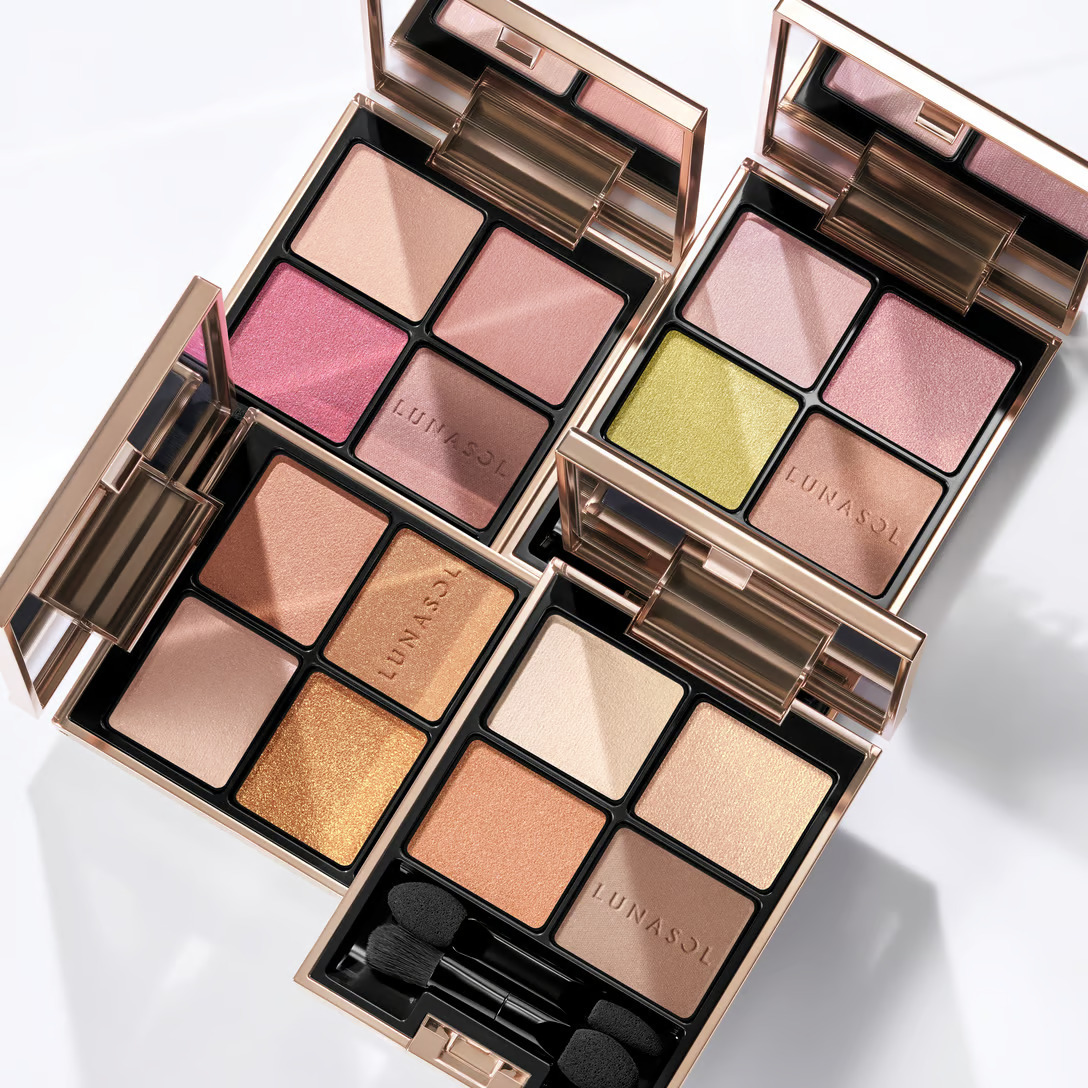 [限定] LUNASOL Eye Coloration 魅光幻彩四色眼影組