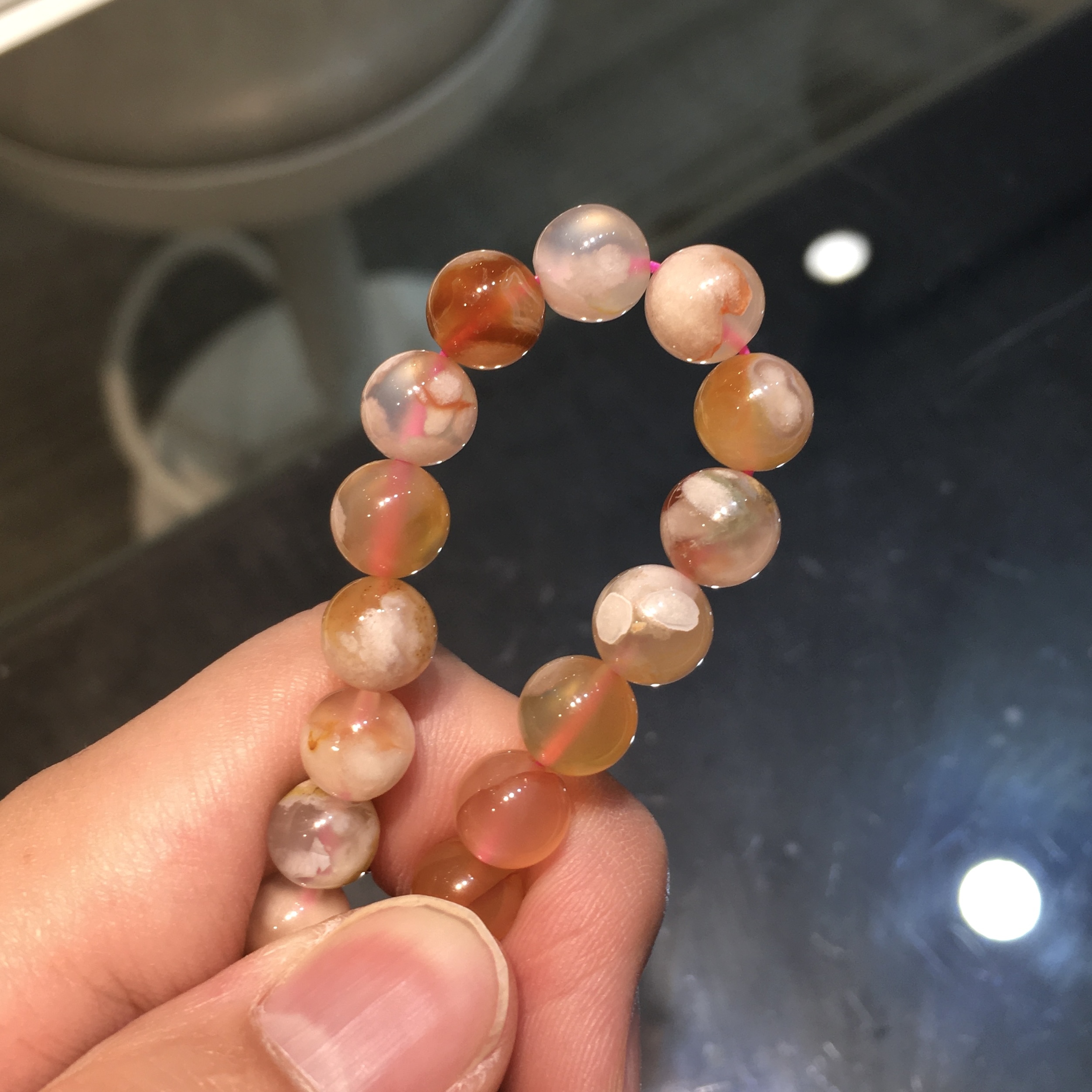 櫻花瑪瑙手串 65261 8mm