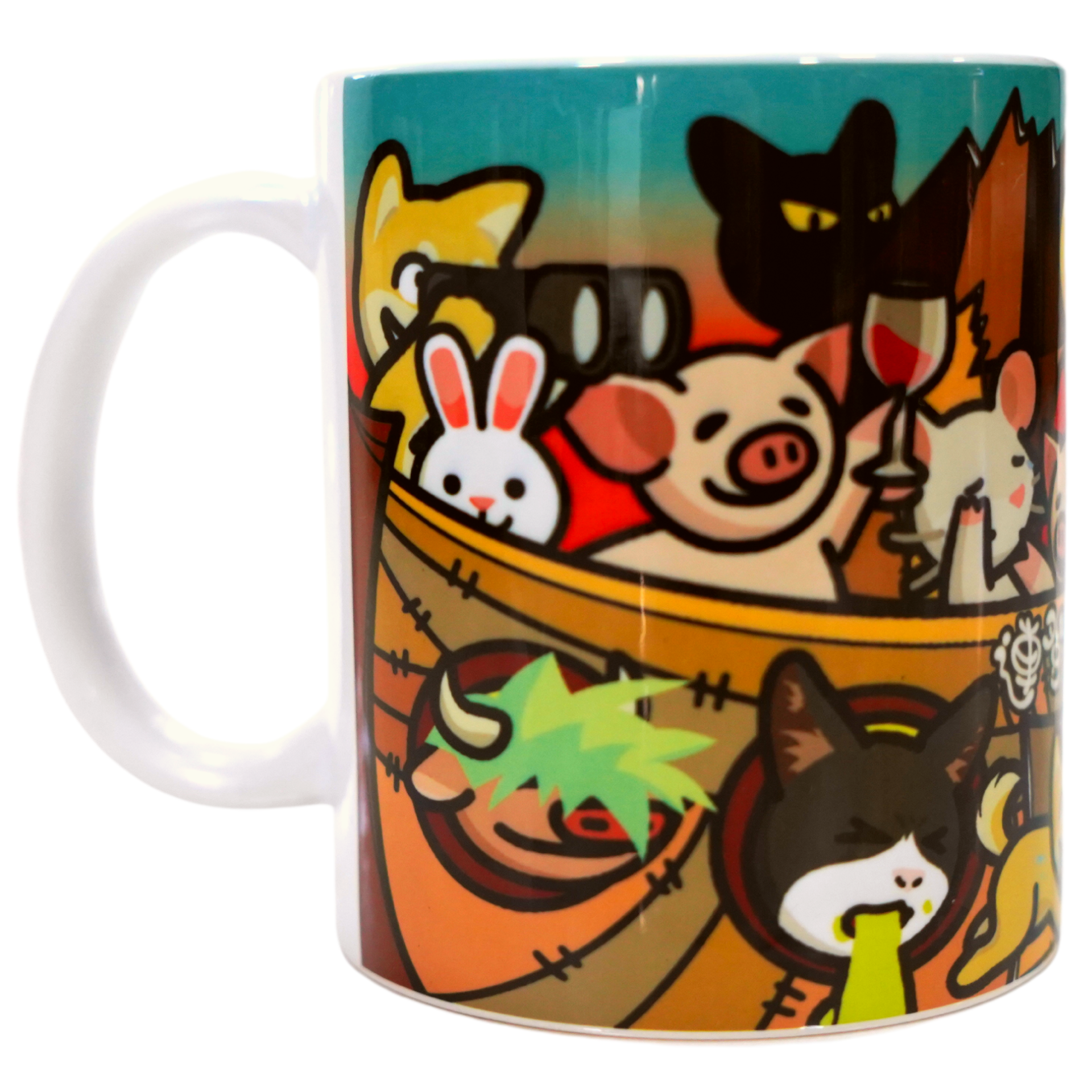 Crab x LIHKG 連登方舟馬克杯| 連登馬克杯| 蟹貨倉自創產品自家設計| LIHKG 官方授權產品系列| 本土品牌