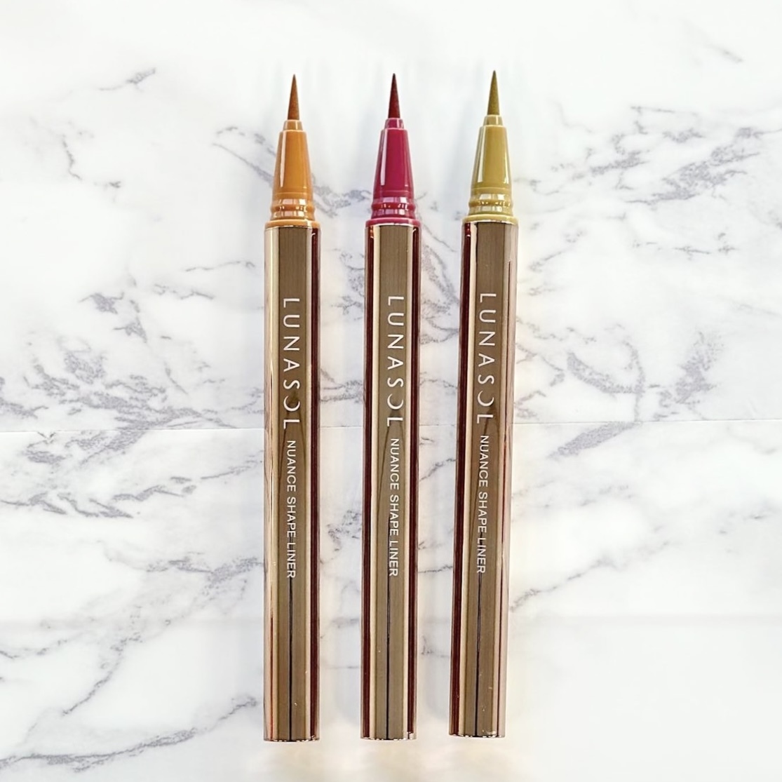 [限定] LUNASOL Nuance Shape Liner 彩色眼線筆