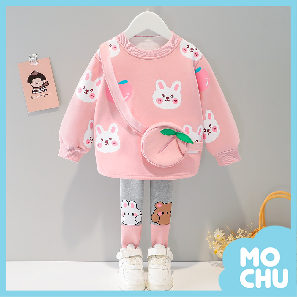 水果動物加絨套裝(兩色)