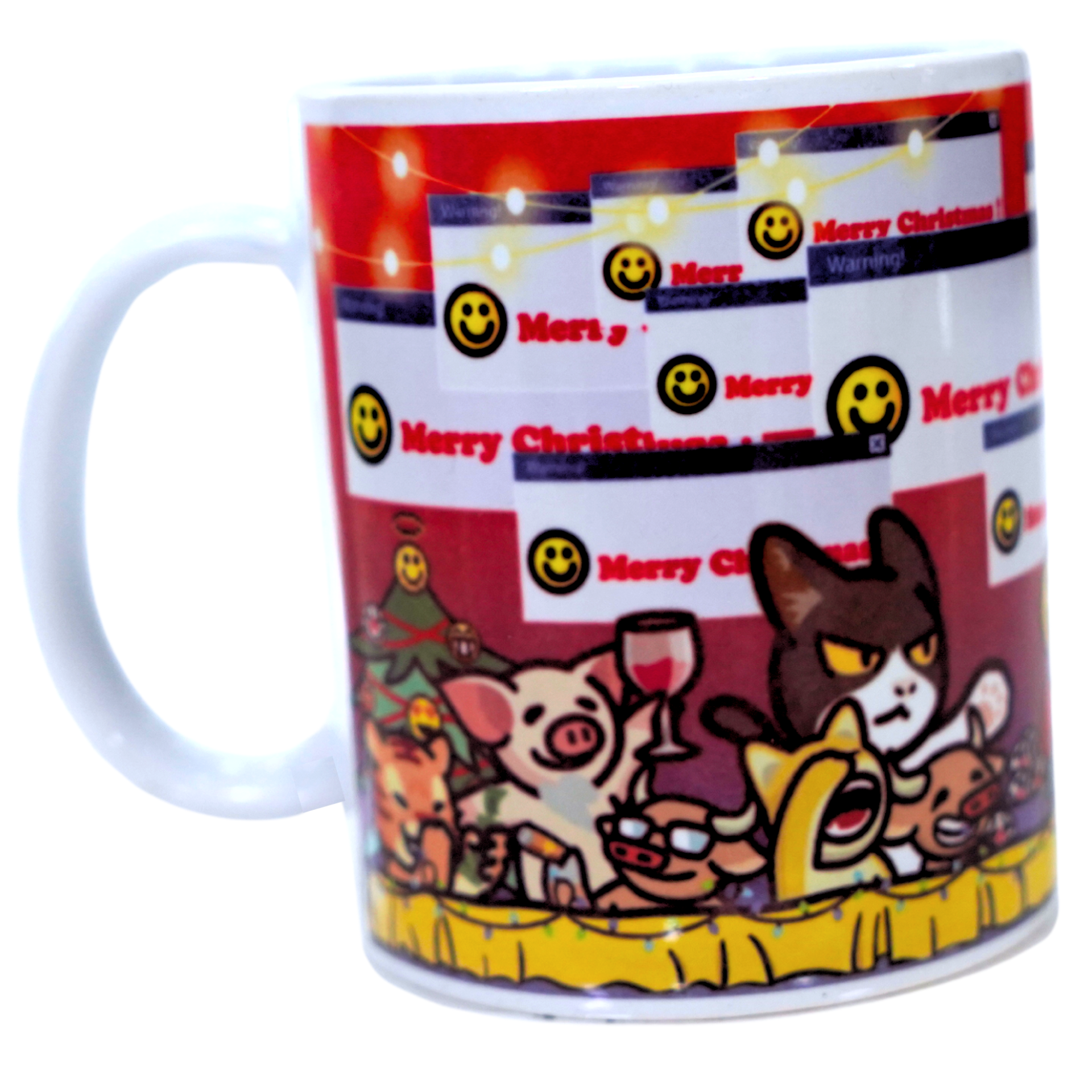 Crab x LIHKG 連登動物最後的晚餐馬克杯| 連登馬克杯| 蟹貨倉自創產品| LIHKG 官方授權產品系列| 本土品牌