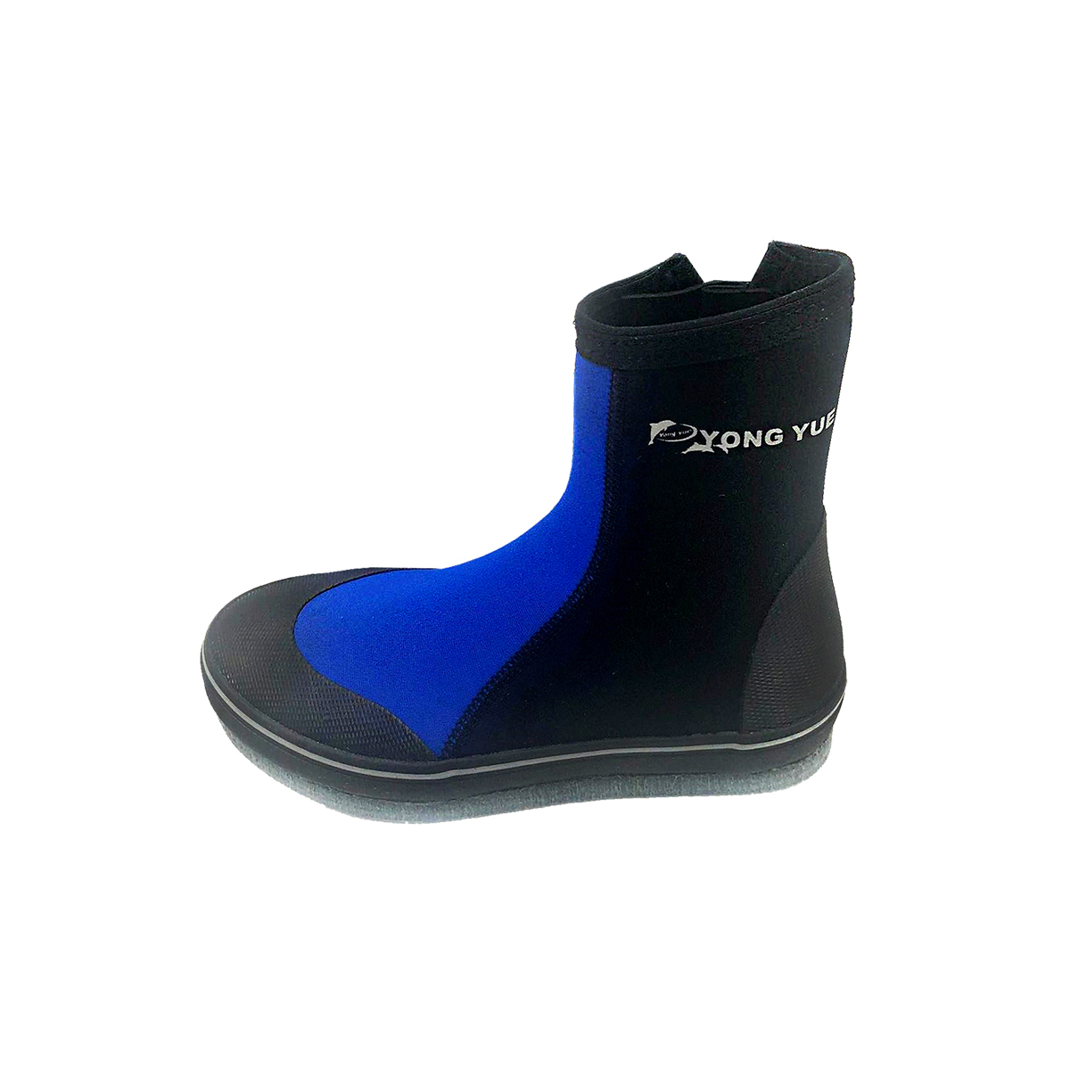 YONGYUE長筒防滑鞋/黑藍色