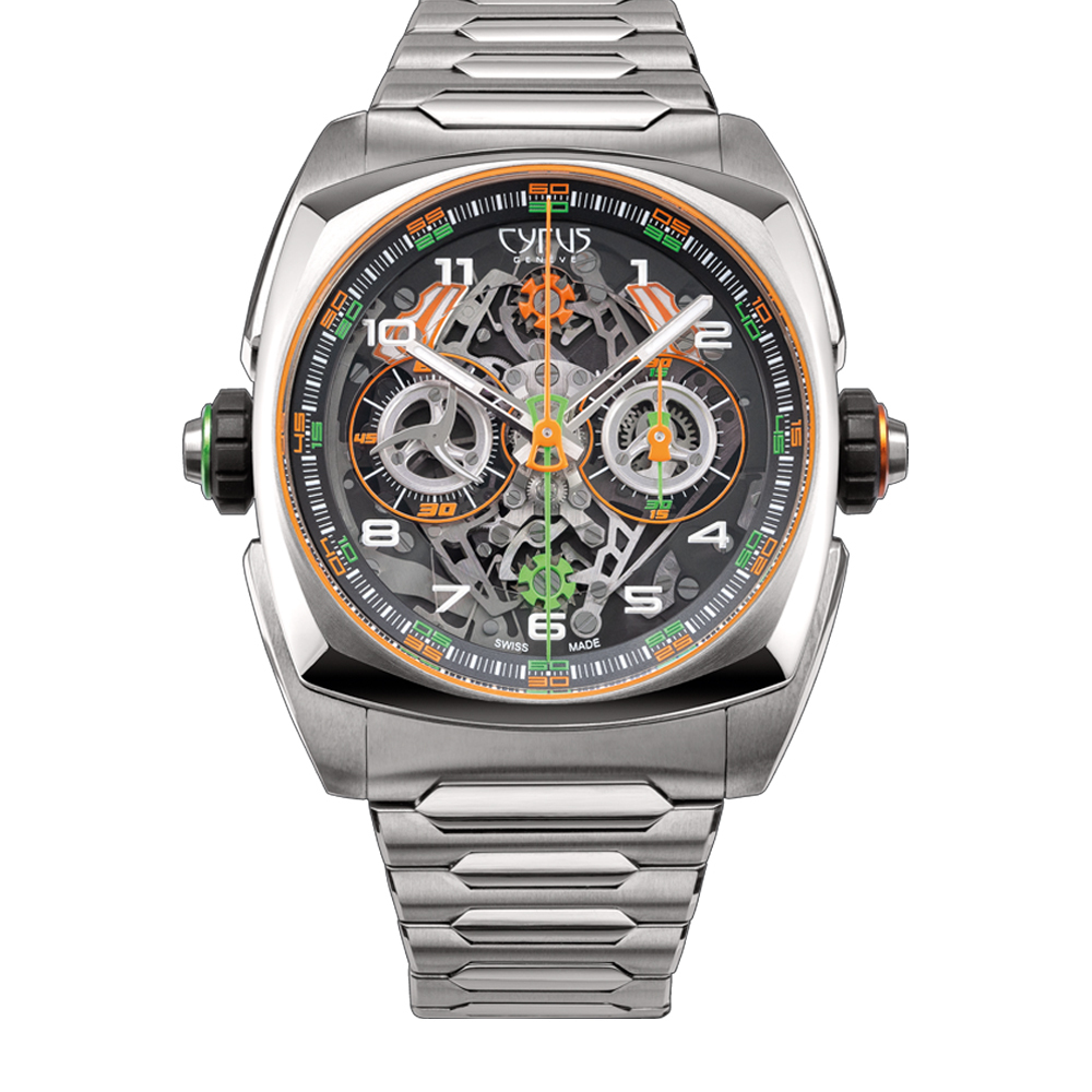 KLEPCYS DICE SAFFRON｜ Titanium bracelet