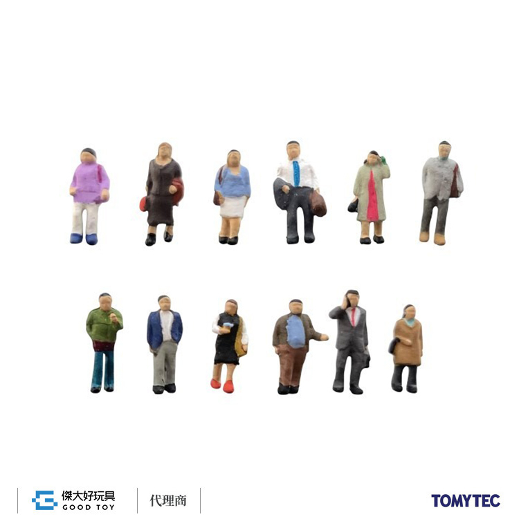 TOMYTEC 328179 人間 116-2 步行的人2
