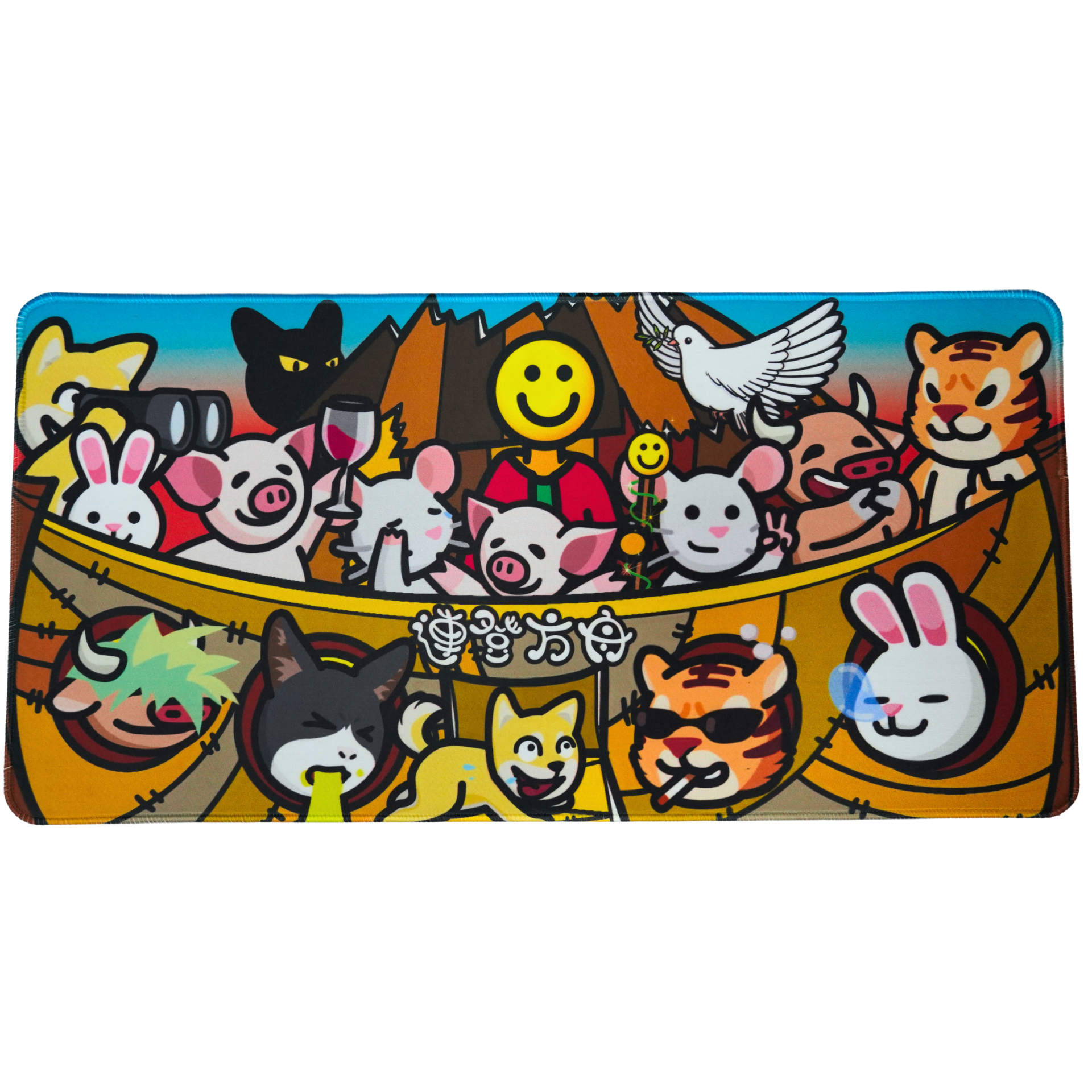 Crab x LIHKG 連登動物方舟滑鼠墊| 連登方舟書檯墊| 蟹貨倉自創產品| LIHKG 官方授權產品系列| 本土品牌