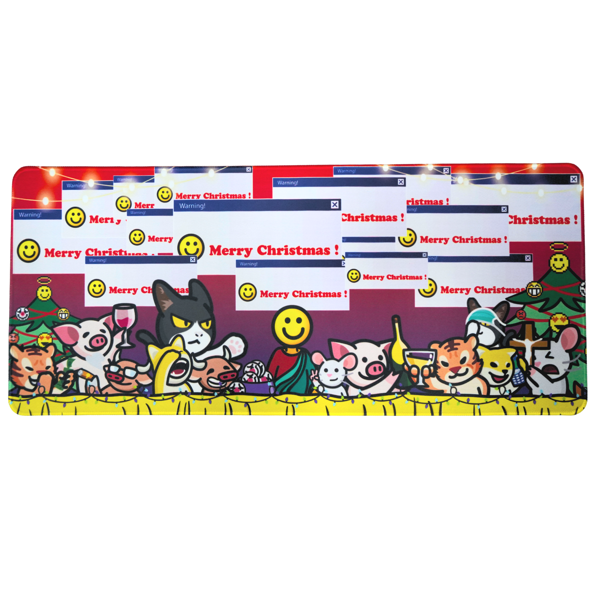 Crab x LIHKG 連登動物最後的晚餐滑鼠墊| 連登書檯墊| 蟹貨倉自創產品| LIHKG 官方授權產品系列| 本土品牌