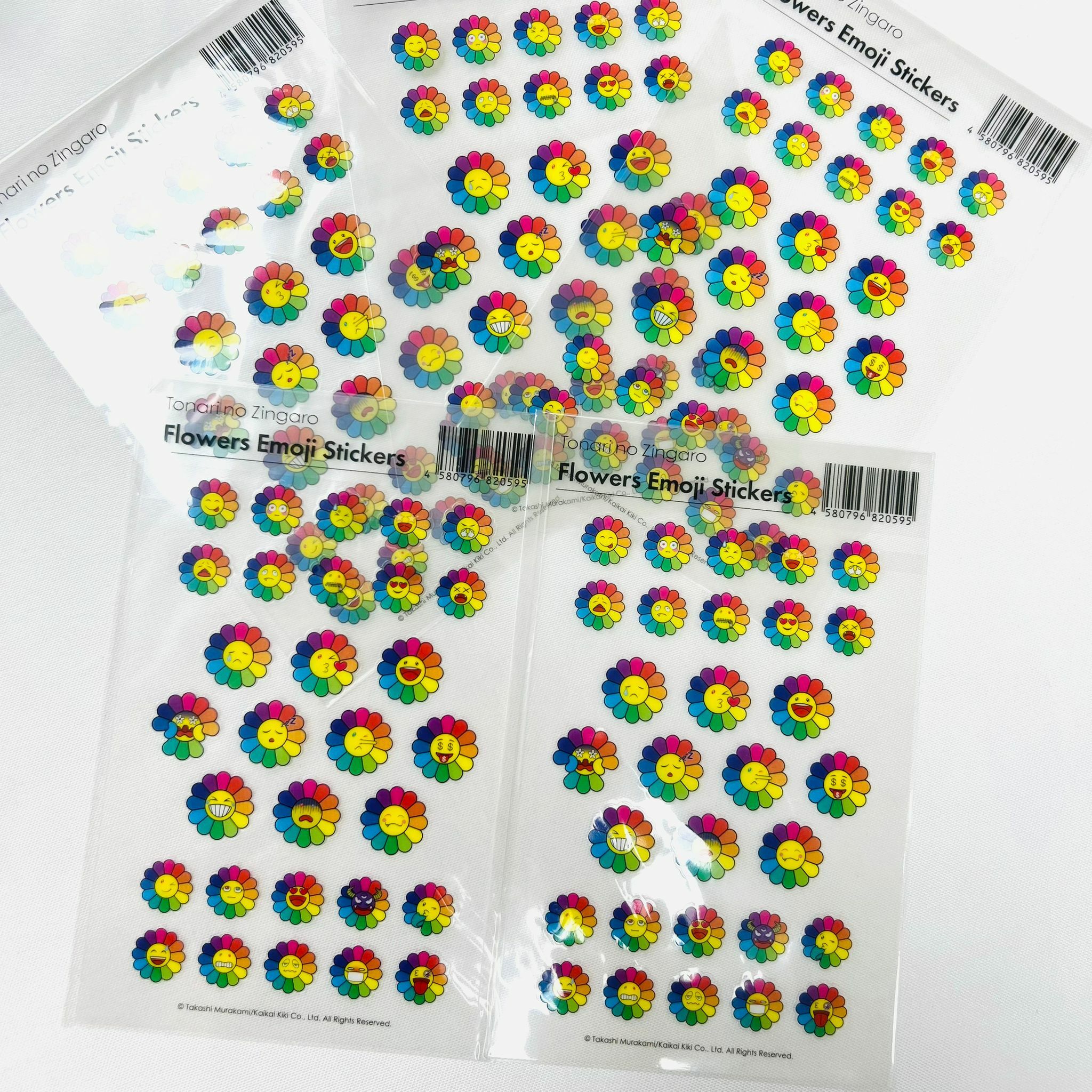 Murakami Flowers Emoji Stickers