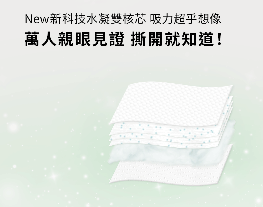 睡過夜尿布推薦：全新科技水凝技術，寶寶乾爽到天亮！