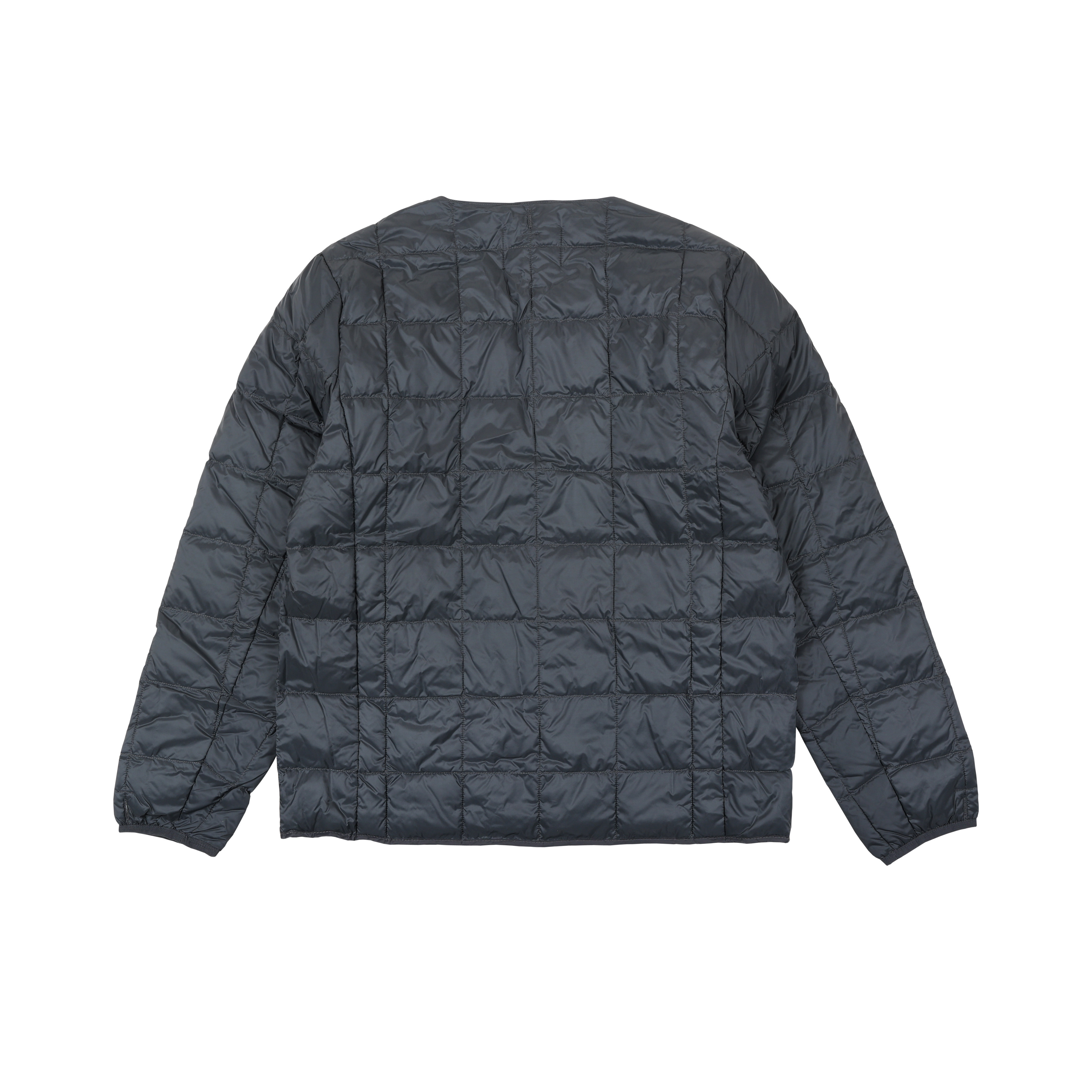 TAION CREW NECK DOWN JACKET TAION-104 CHARCOAL