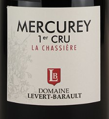 Levert Barault Mercurey 1er Cru La Chassiere 2019