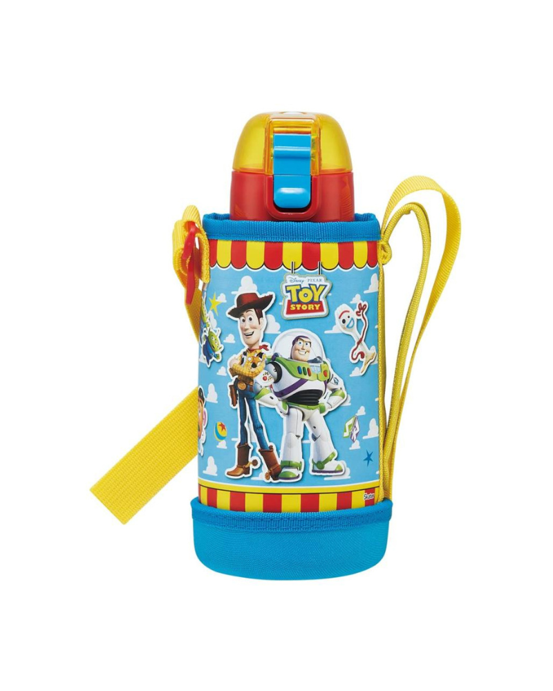 Skater Toy Story不銹鋼水壺連收納袋 600ml