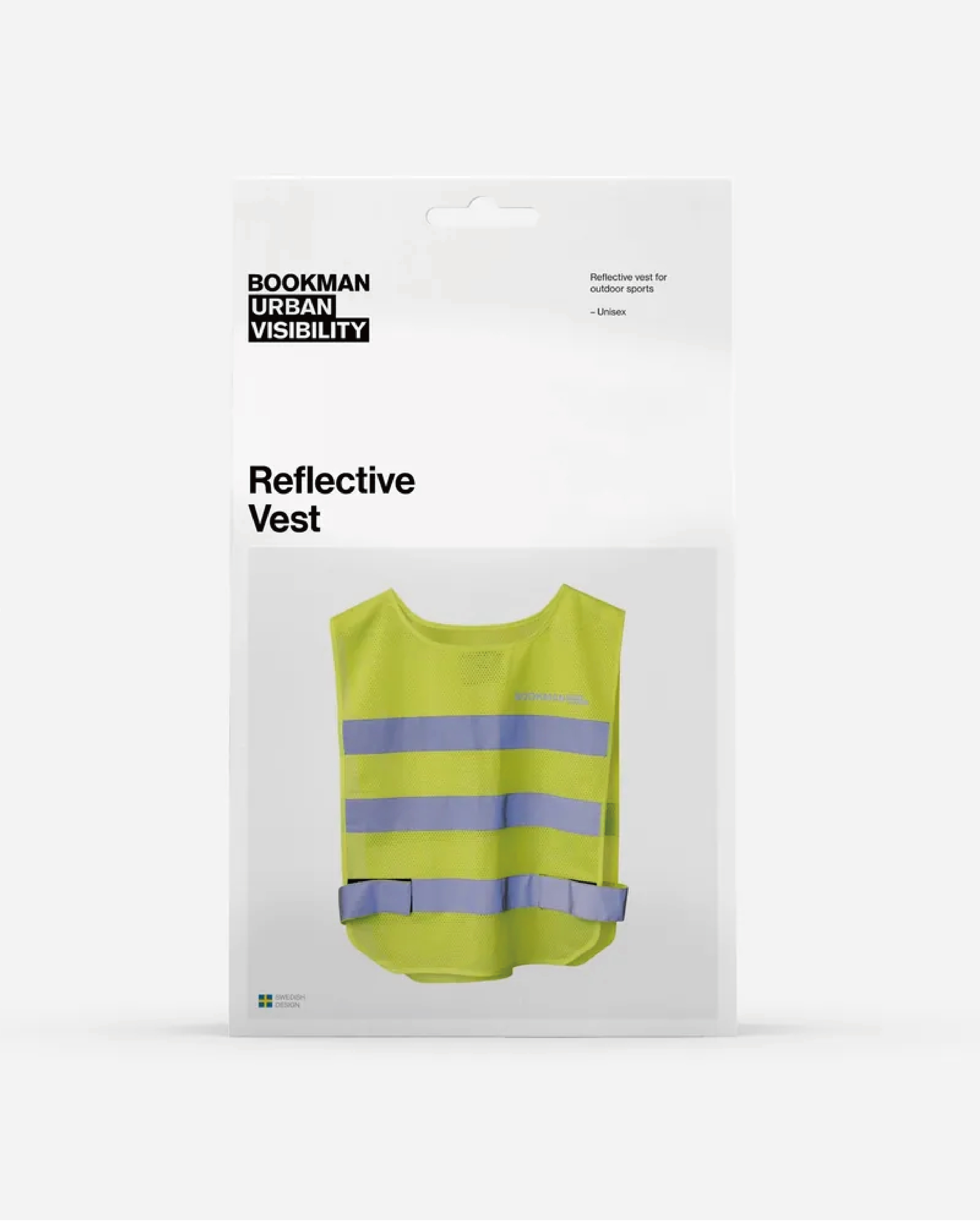 【BOOKMAN】Reflective Vest 反光背心 Yellow/螢光黃