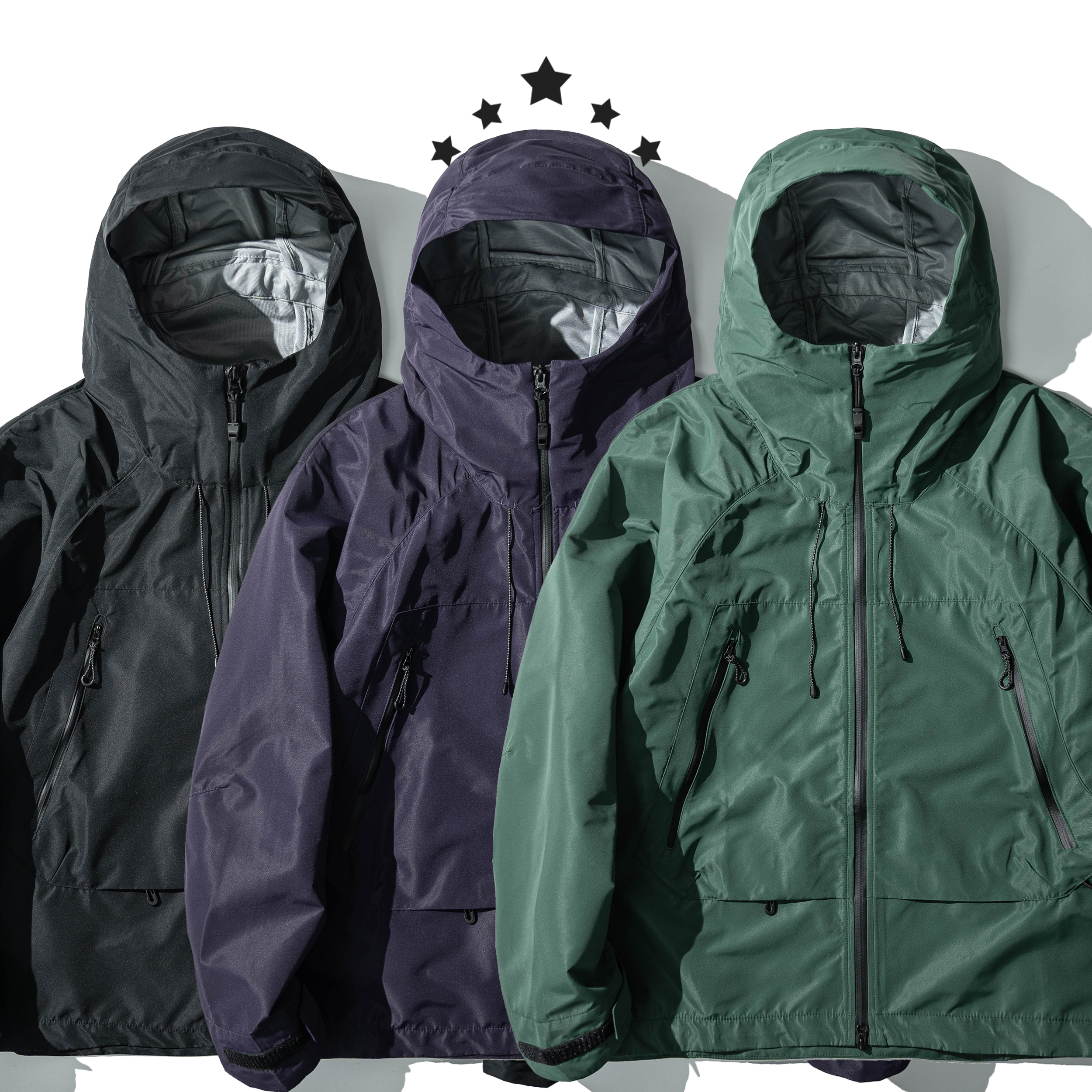 Waterproof Teflon® Mountain Jacket 多功能 防潑水 登山外套 [P-348]