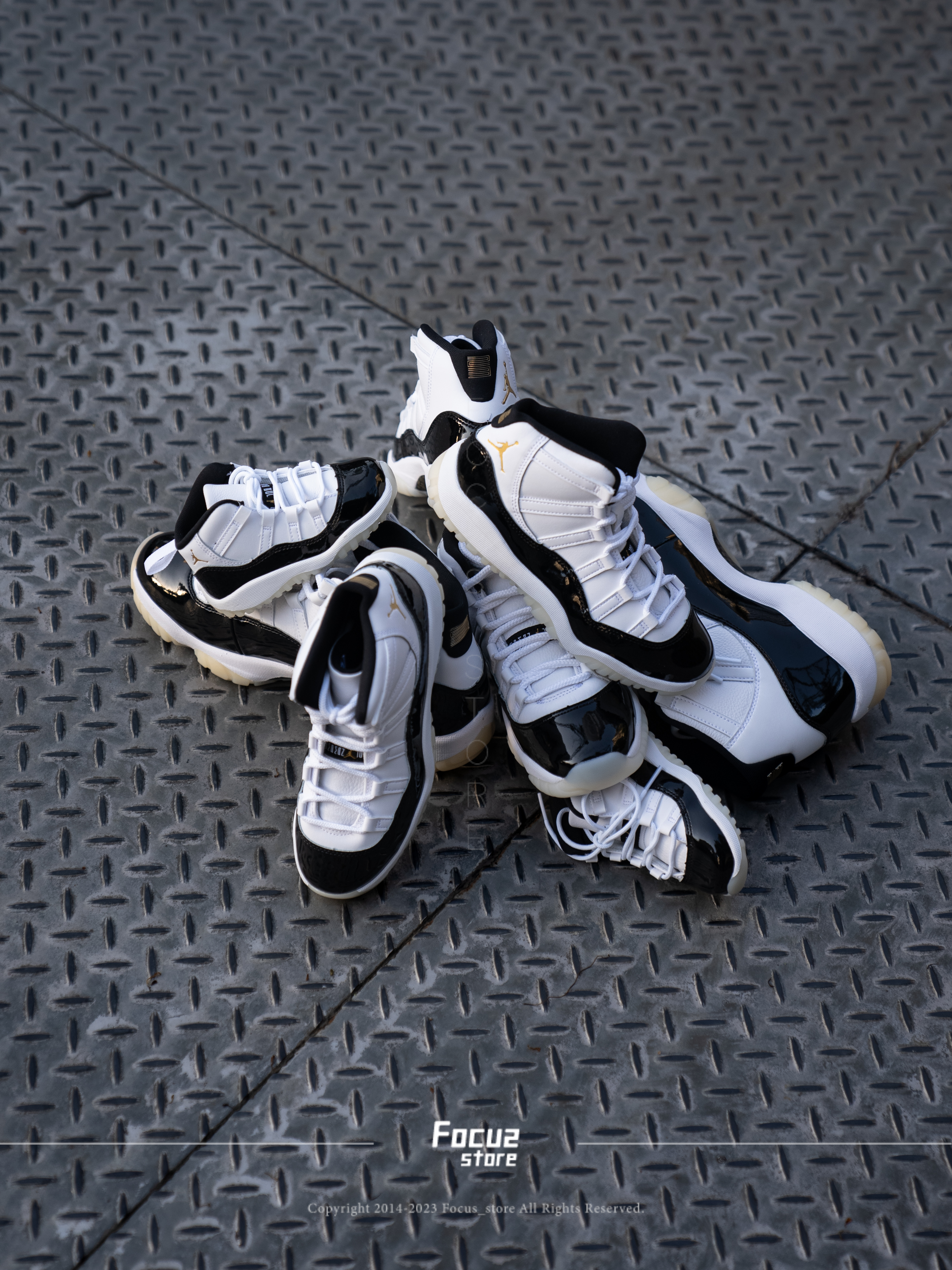 【Focus Store】現貨秒發 Nike Air Jordan 11 Retro GS "Gratitude / Defining Moments" 白黑 378038-170