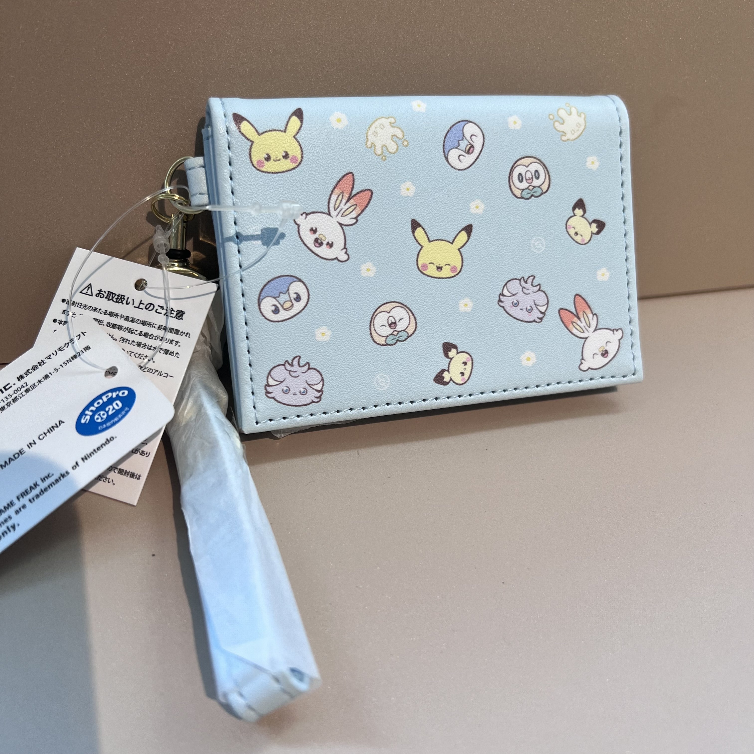【現貨】日本寶可夢 可伸縮摺疊卡夾