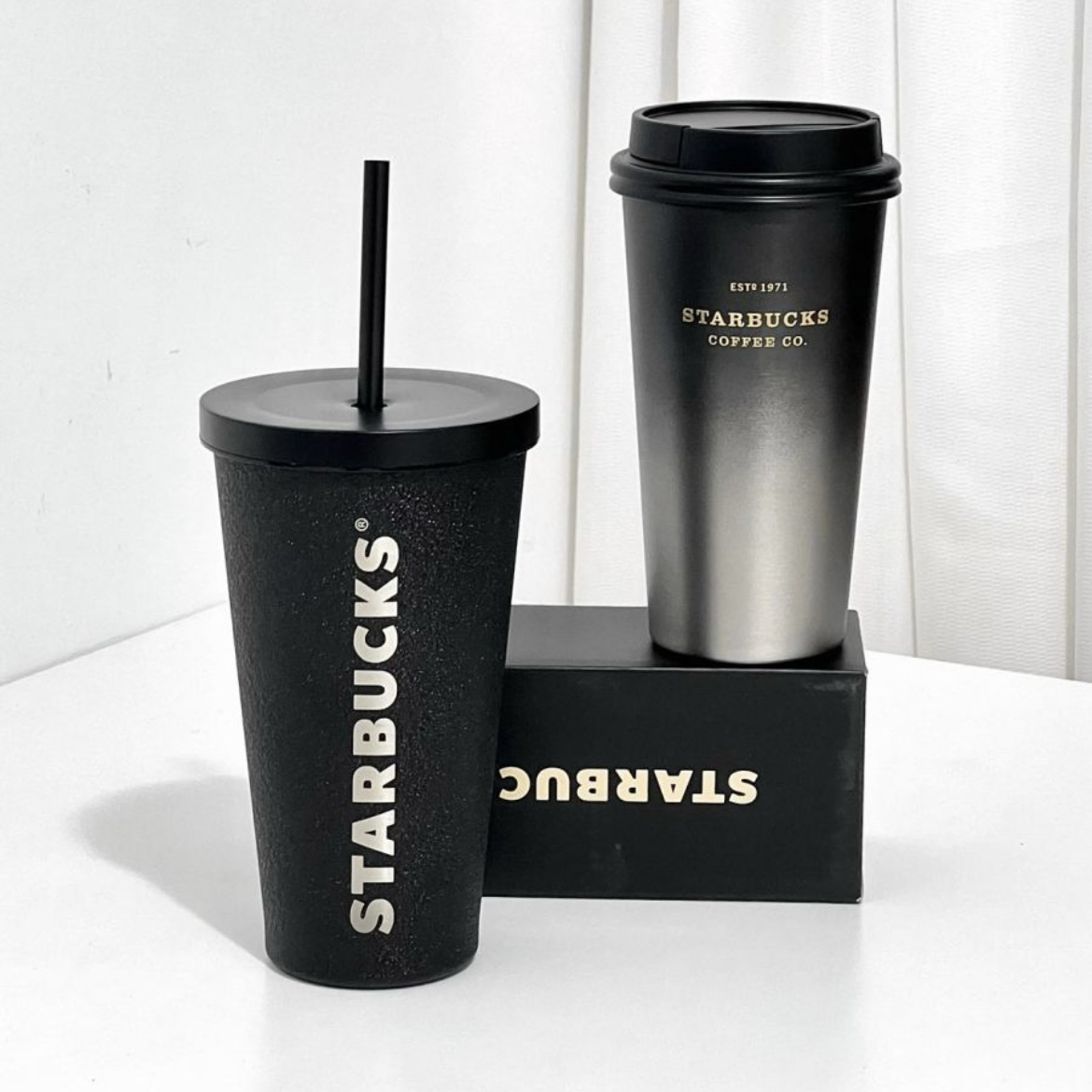 Starbucks 星巴克 寶藏系列 黑金 流金 保溫杯 冷飲杯 玻璃杯 吸管杯