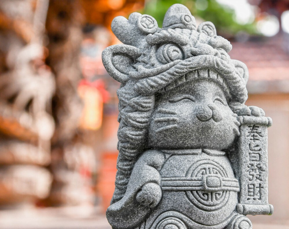 大甲鎮瀾宮 報財舞龍喵