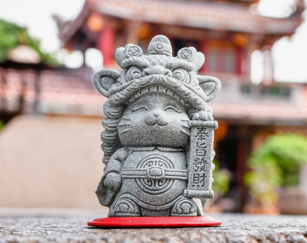 大甲鎮瀾宮 報財舞龍喵