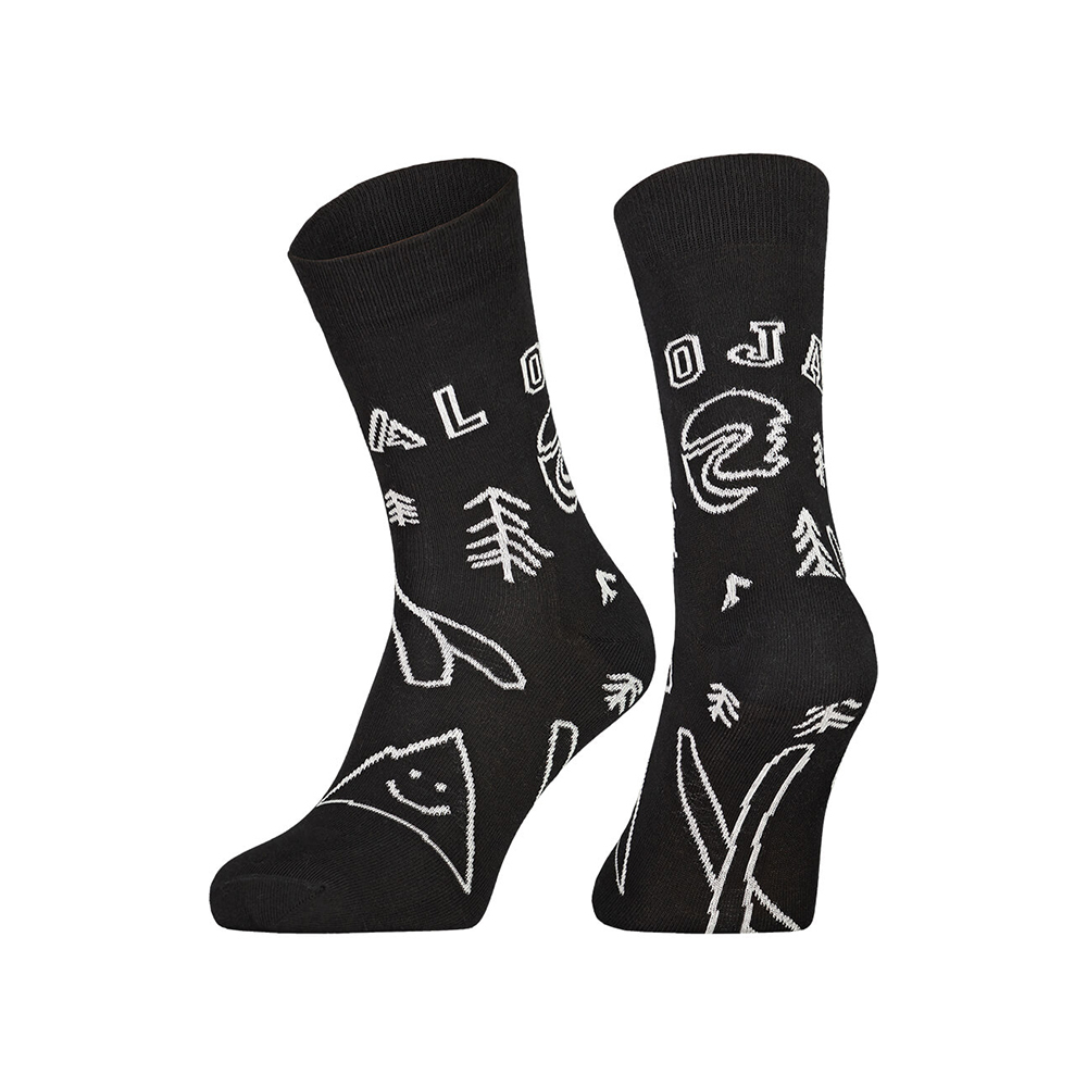 【MALOJA】排汗透氣多功能中筒襪 / 23MA36632-[黑、紅、藍、米白、綠]