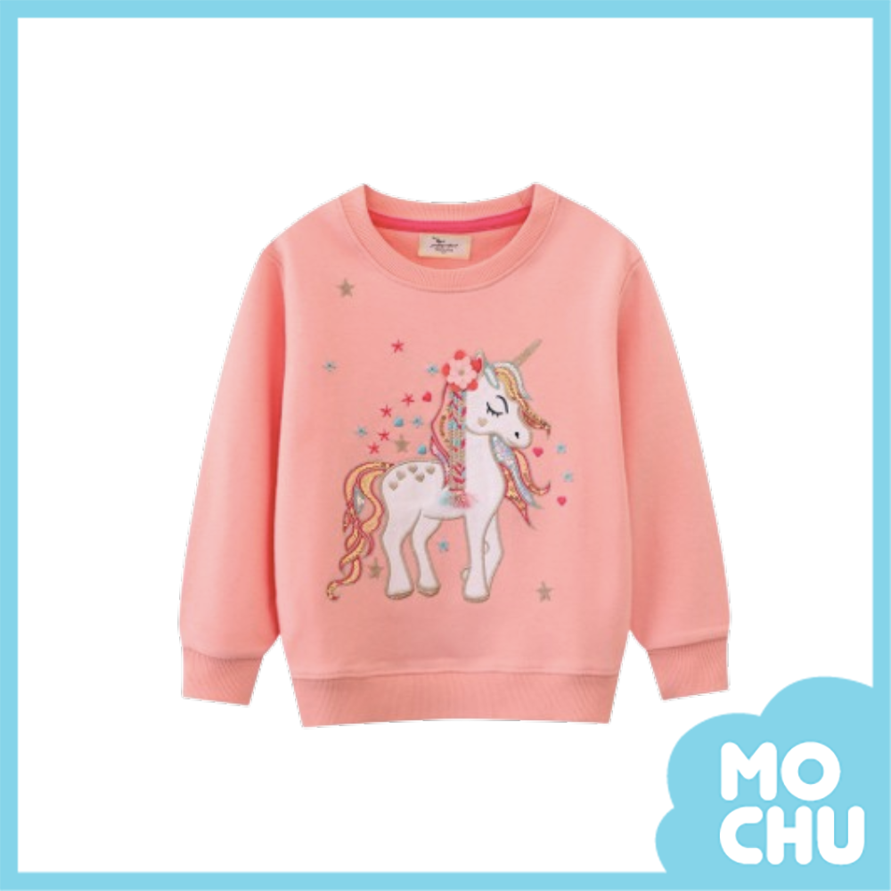 亮片星星獨角獸長袖上衣