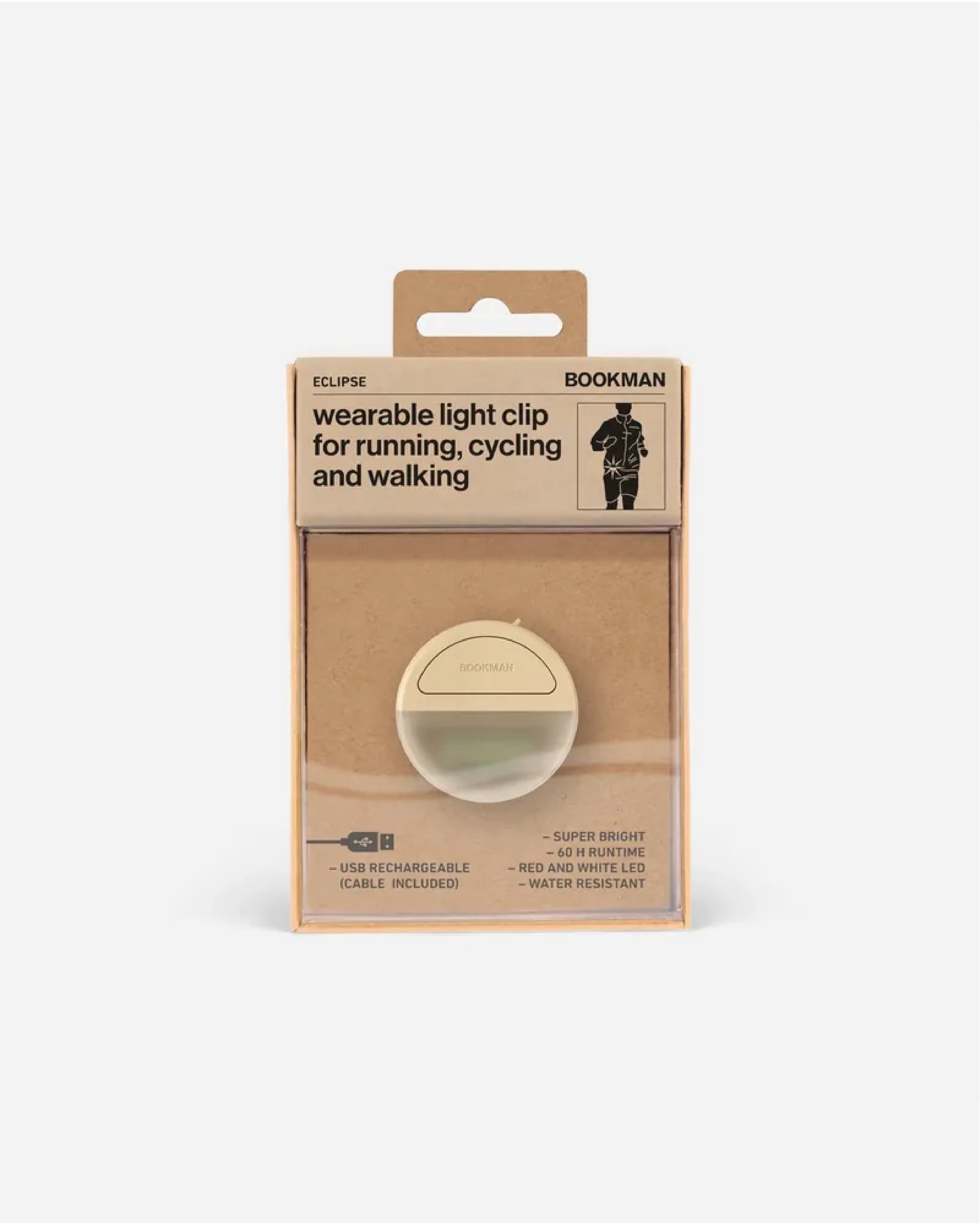 【BOOKMAN】Eclipse 2 in 1 圓燈 Beige/褐色