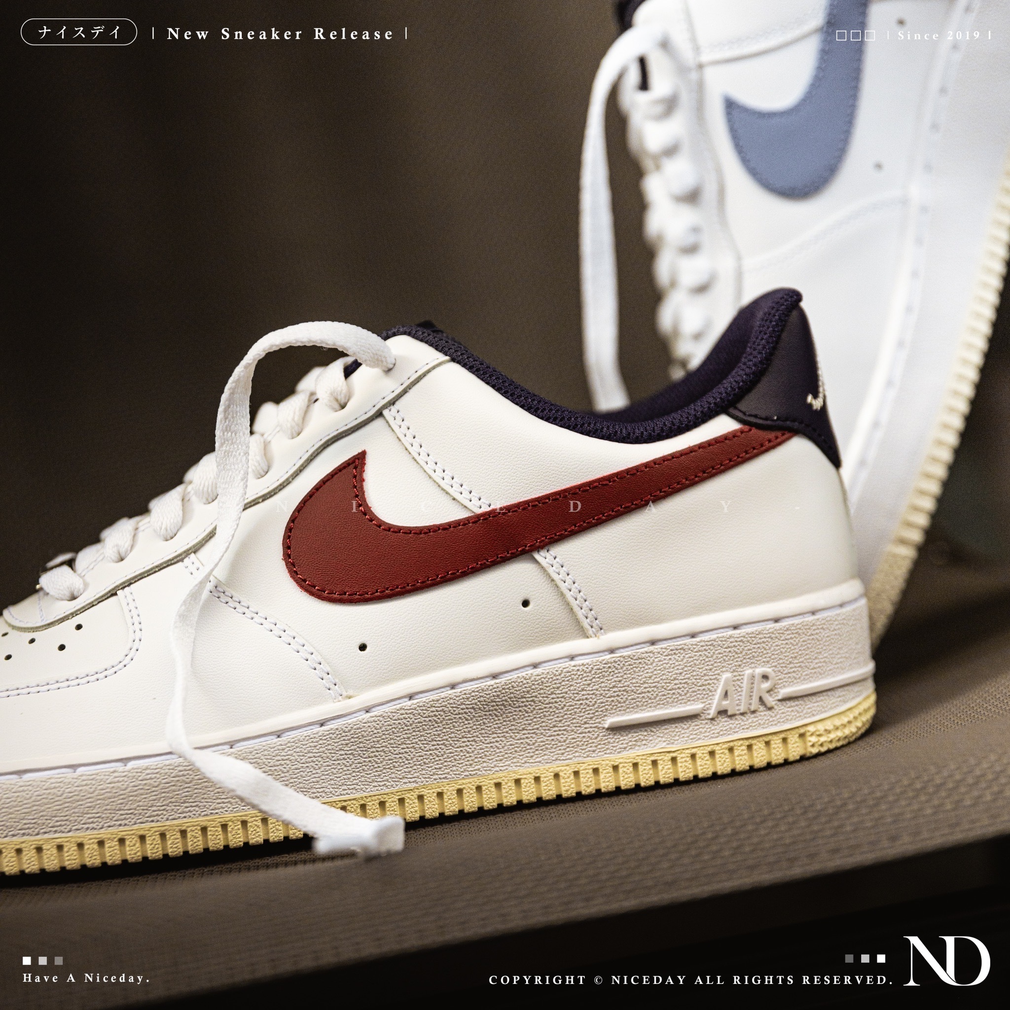 NICEDAY Nike Air Force 1 From Nike To You 紅藍鴛鴦男款FV81