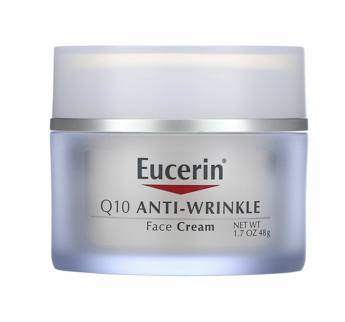 Eucerin, Q10 Anti-Wrinkle Face Cream, 1.7 oz (48 g)