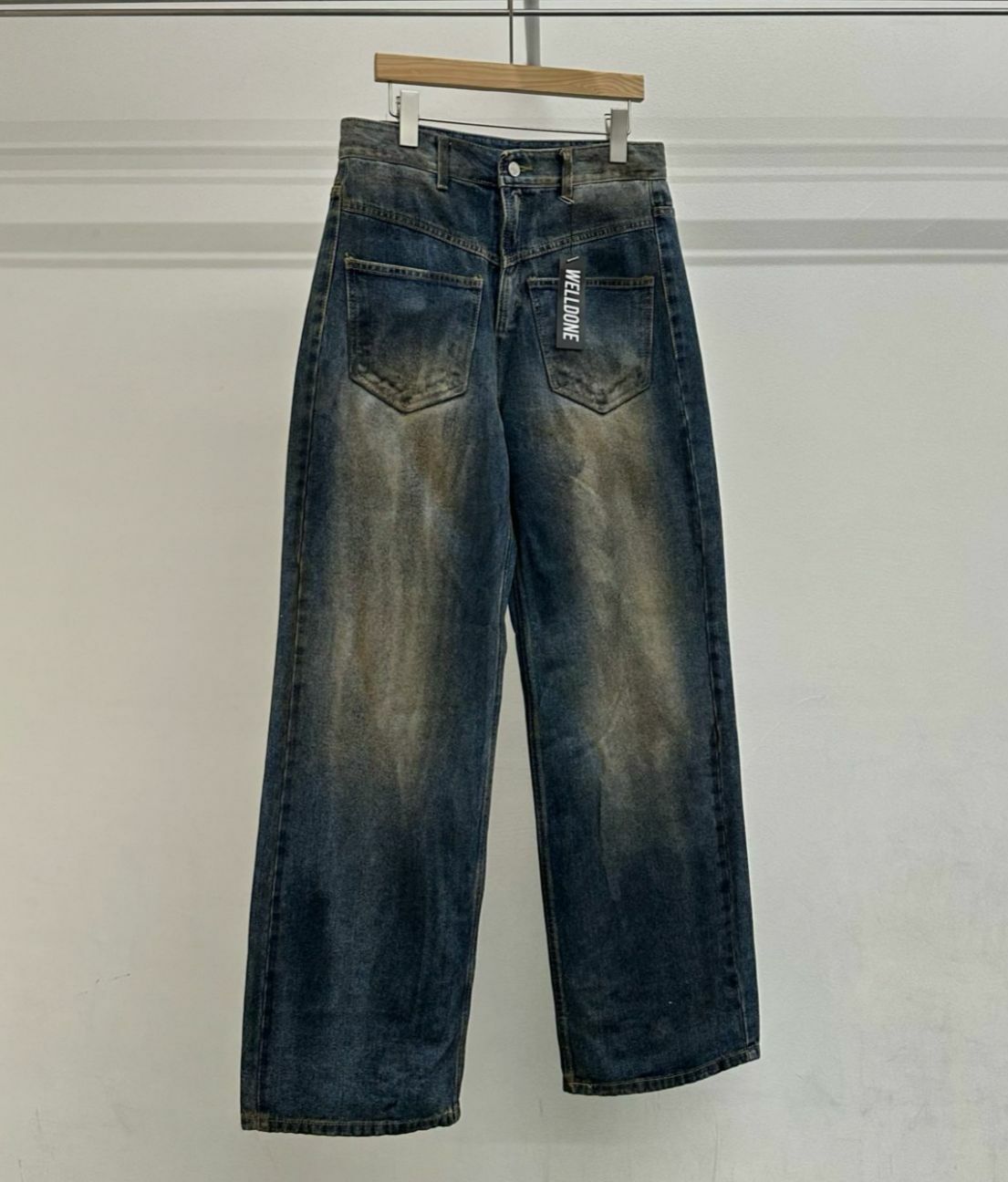 洗水鬆身牛仔褲 WELL DONE-012P