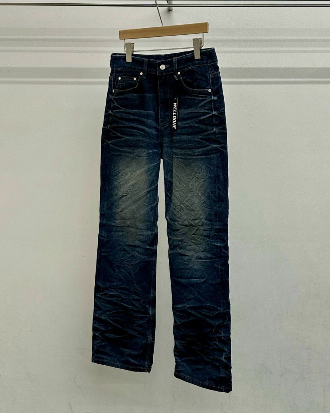 洗水鬆身牛仔褲 WELL DONE-013P