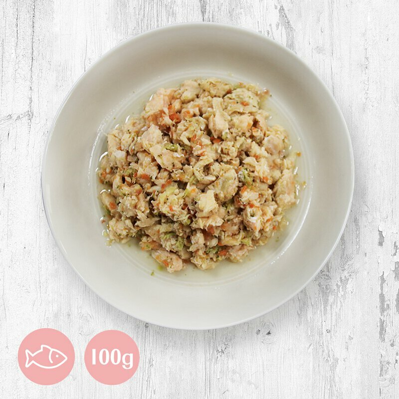 不麻煩寵物鮮食包-CoCo肉醬拌升級版【無穀鮭魚】150g