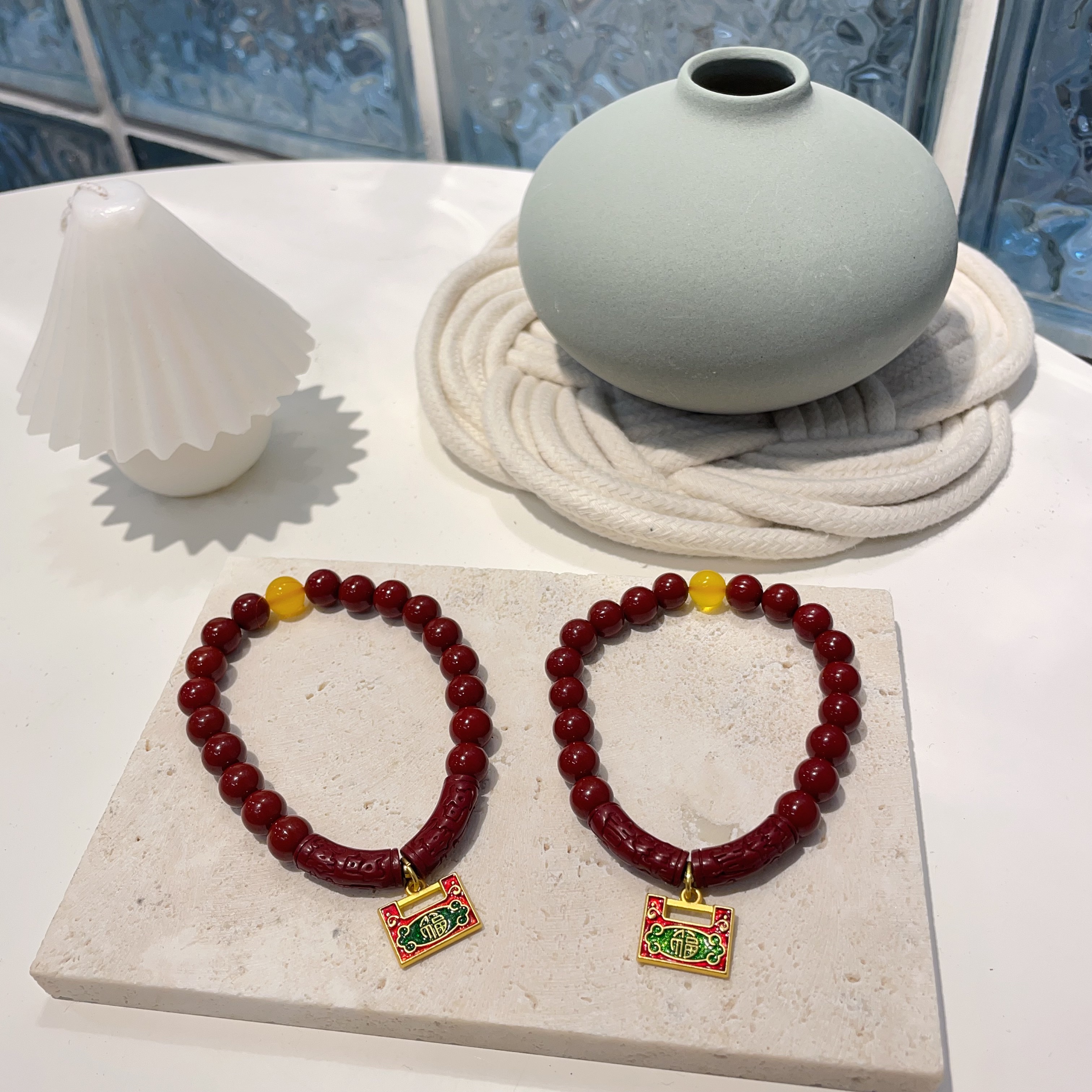 如意吉祥紫金砂手串 8mm