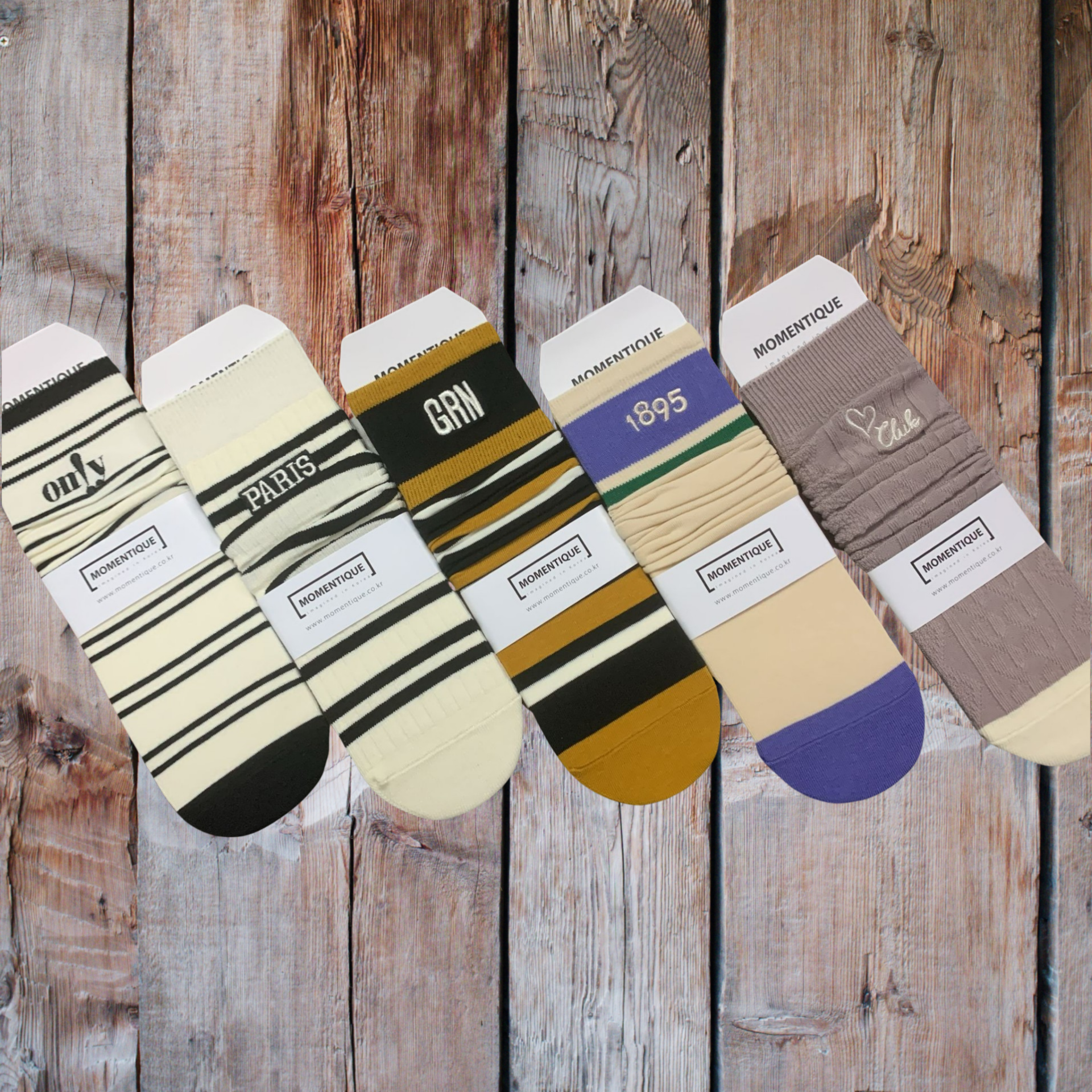 韓國 橫間襪 (KF105)