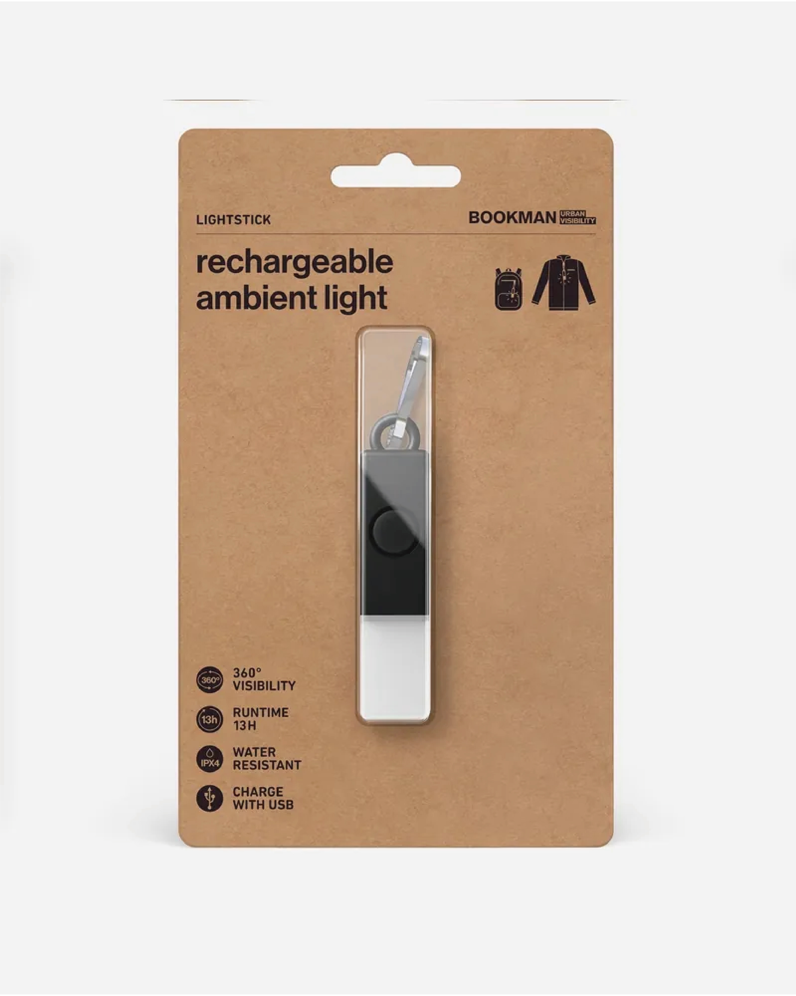 現貨【BOOKMAN】Lightstick 拉鍊燈 / Black 經典黑